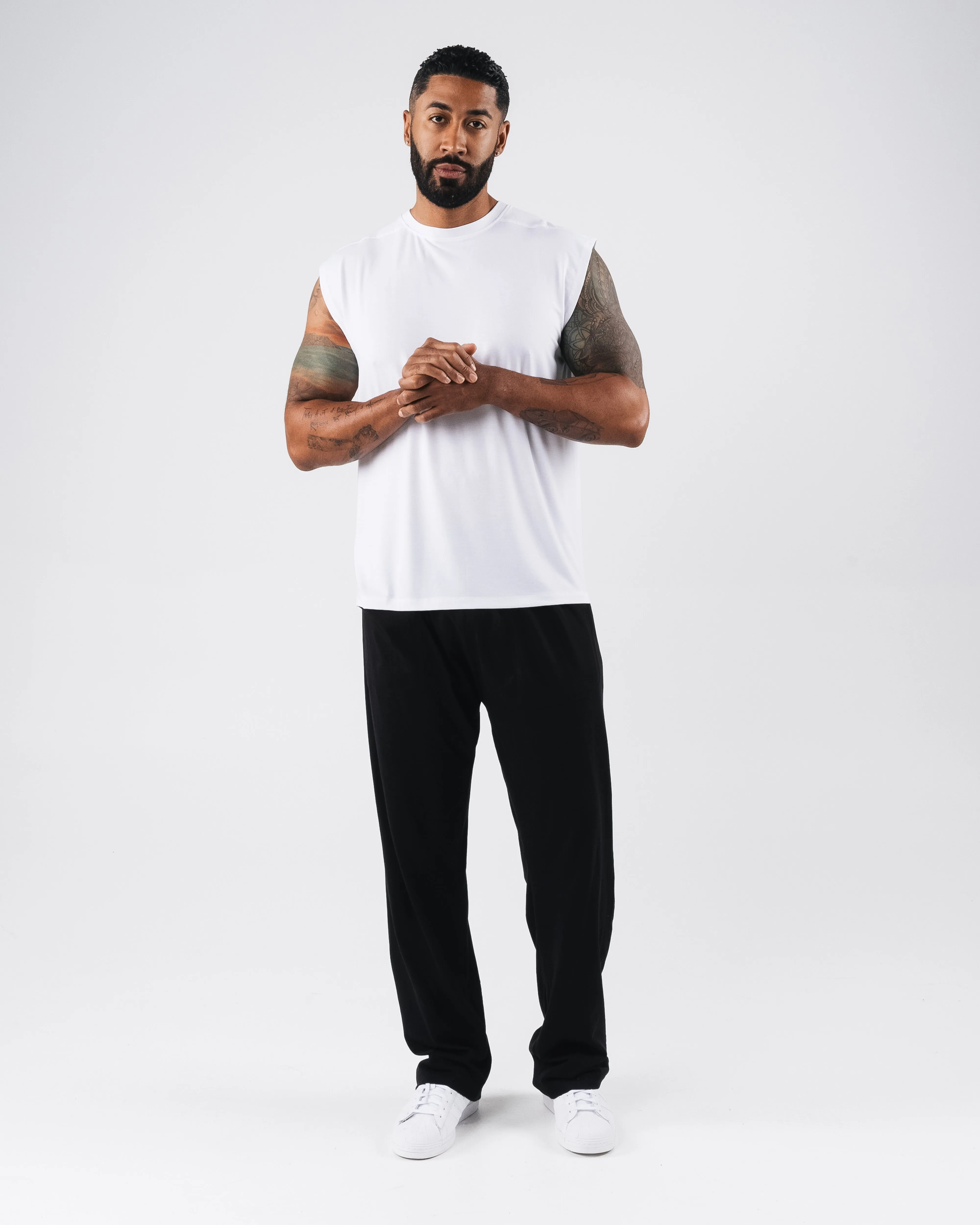 Zero Accent Tank - White sold by Alphalete product image thumbnail 2