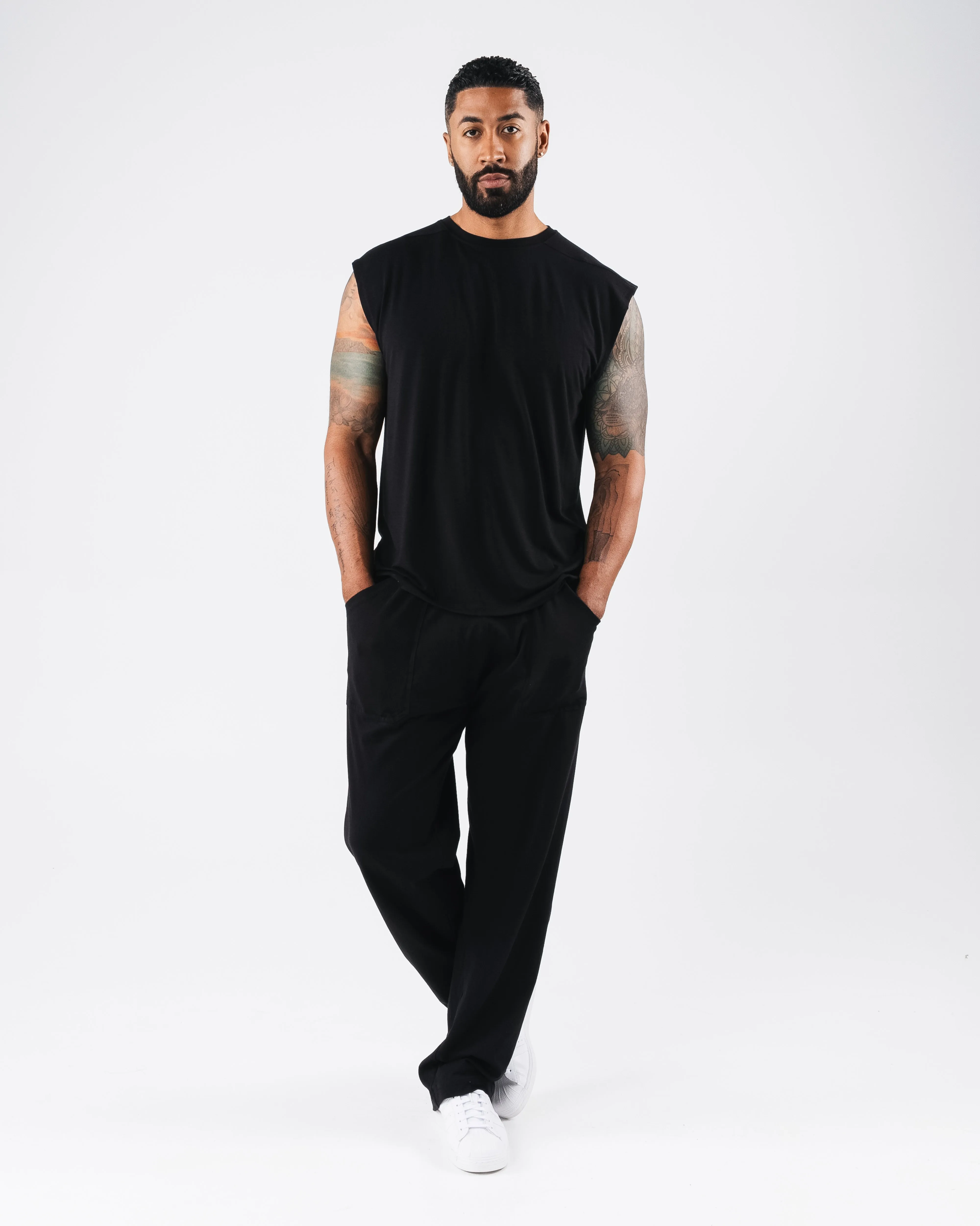 Zero Accent Tank - Black sold by Alphalete product image thumbnail 2