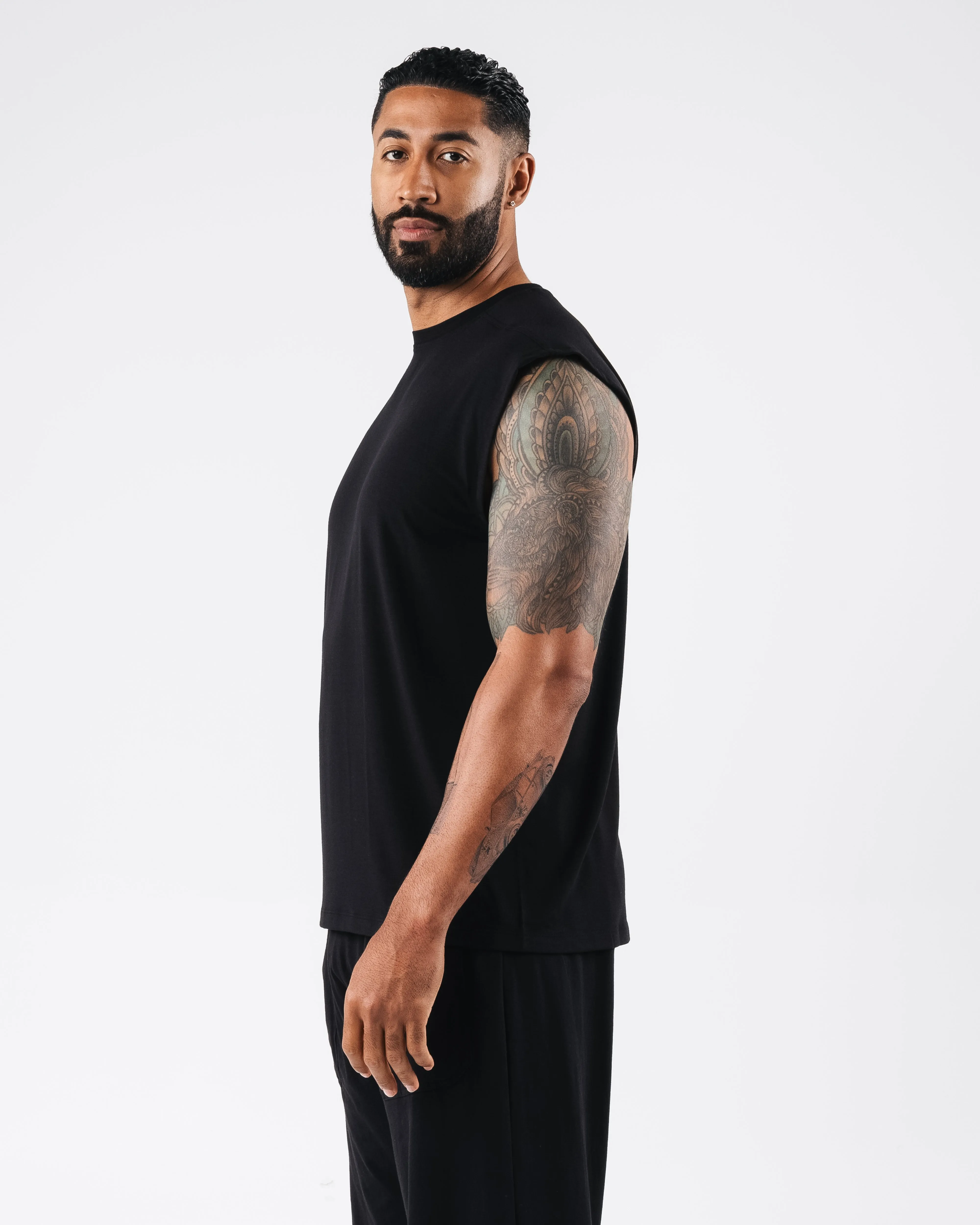 Zero Accent Tank - Black sold by Alphalete product image thumbnail 3