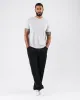 Zero Accent Tee - Light Grey sold by Alphalete