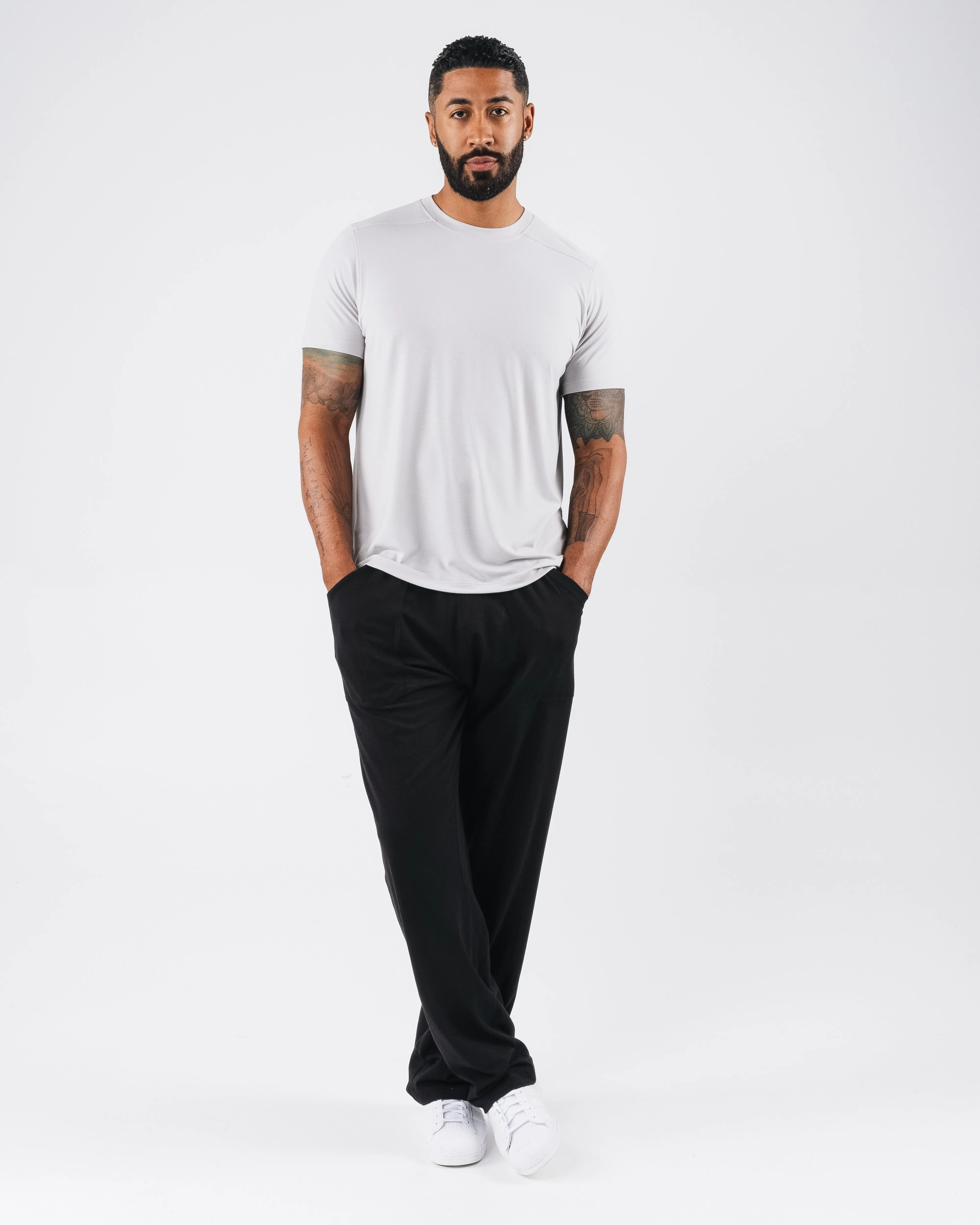 Zero Accent Tee - Light Grey sold by Alphalete product image thumbnail 2