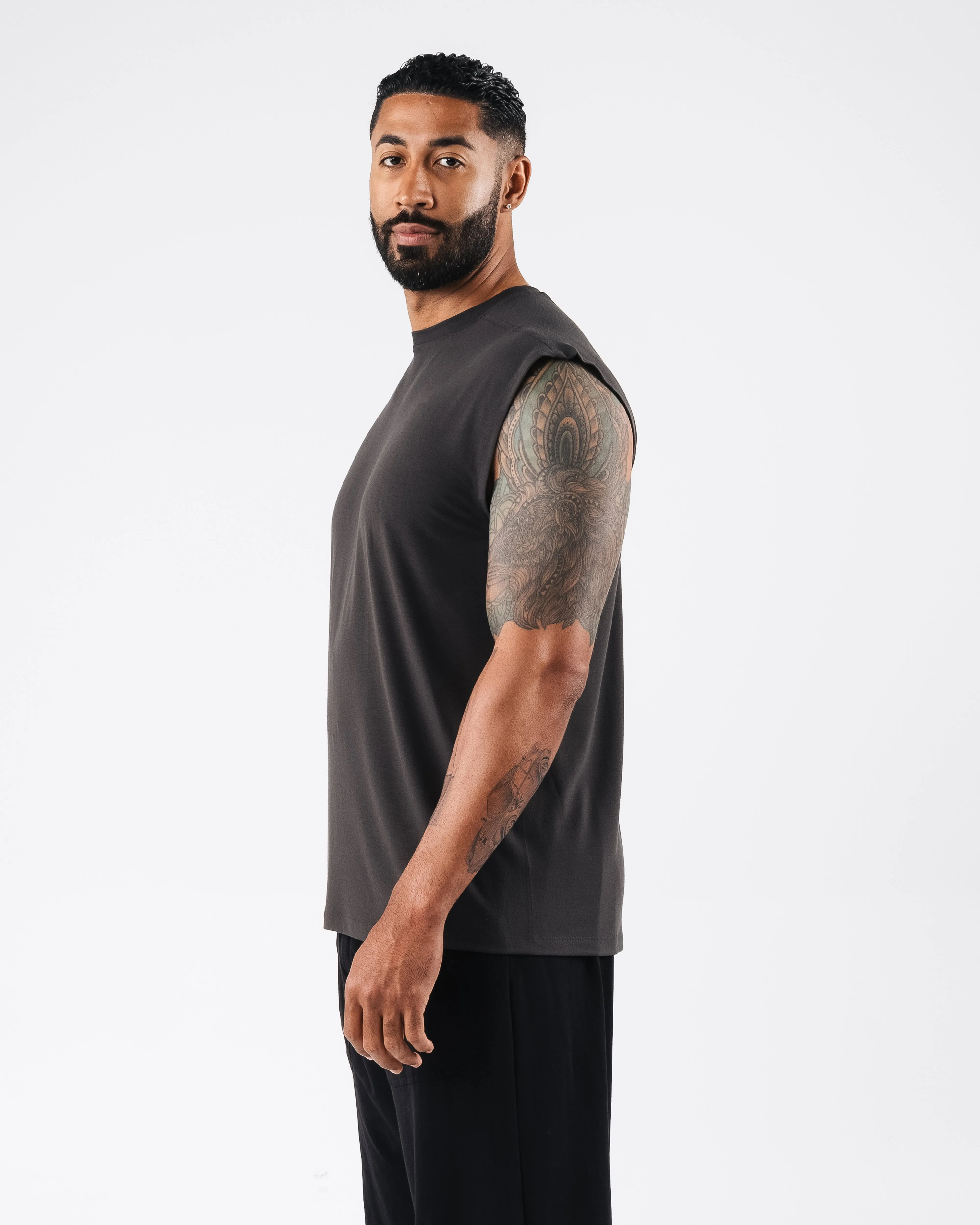 Zero Accent Tank - Dark Grey sold by Alphalete product image thumbnail 3