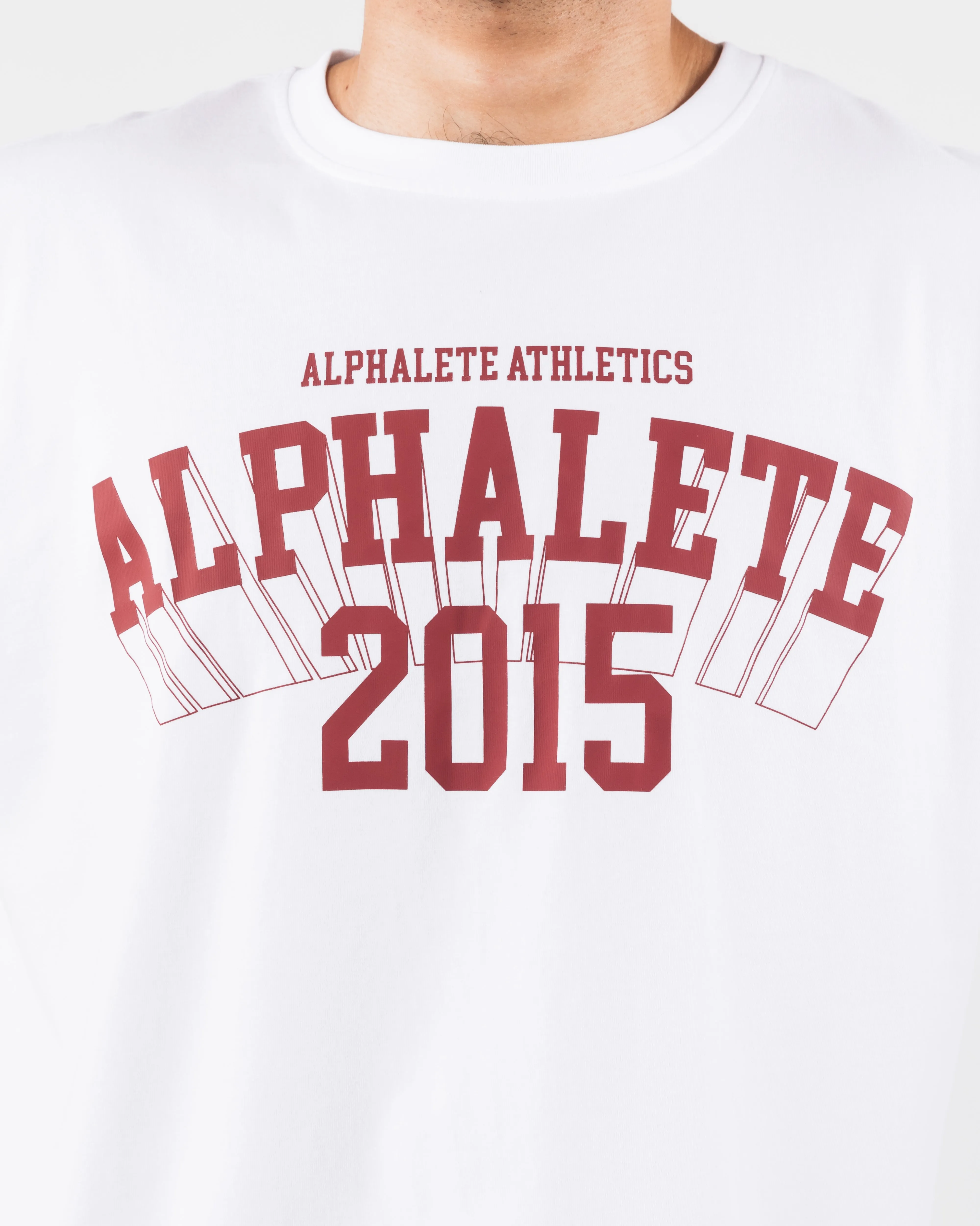 Champion Tee - White sold by Alphalete product image thumbnail 5