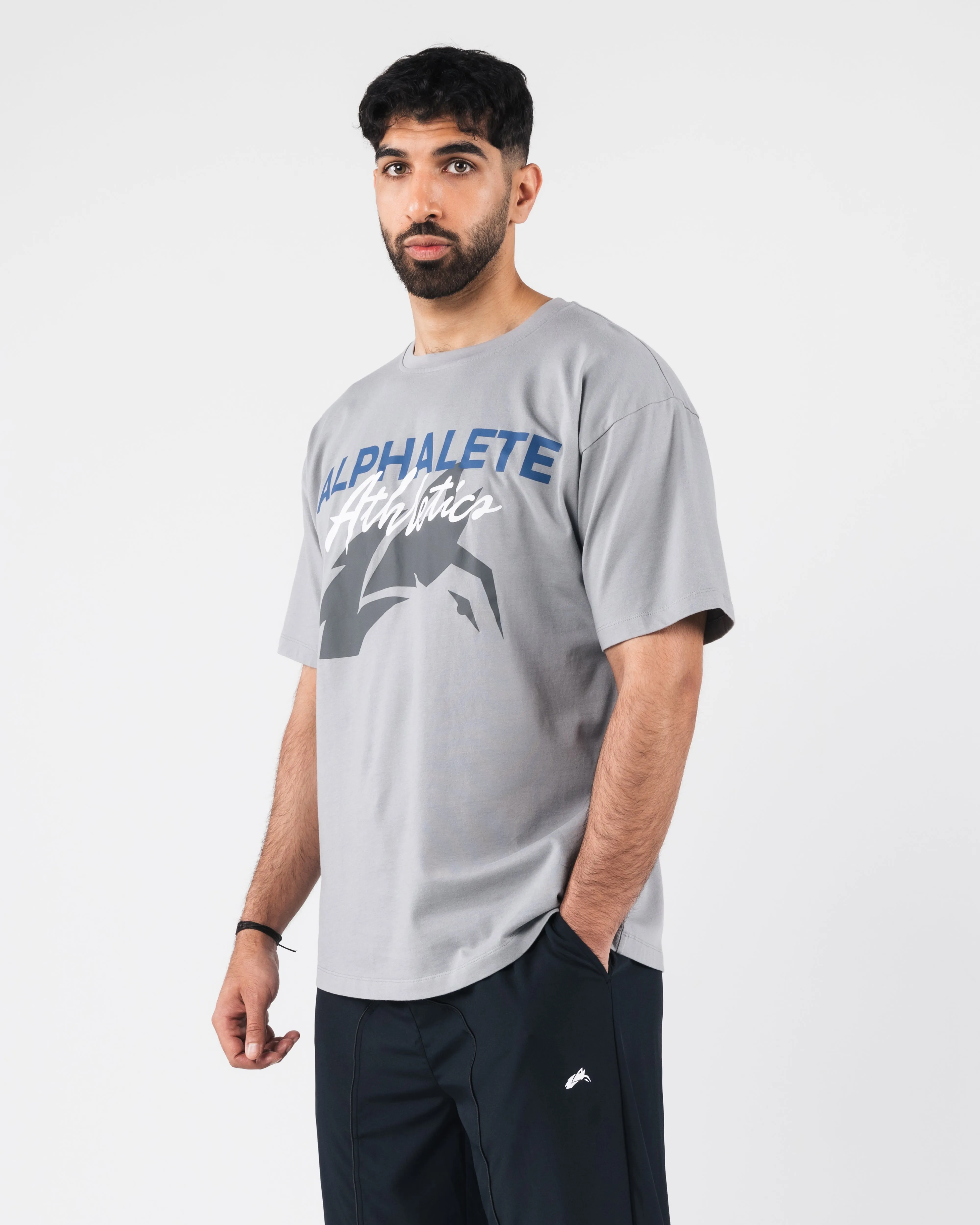 Racing Tee - Grey sold by Alphalete product image thumbnail 3