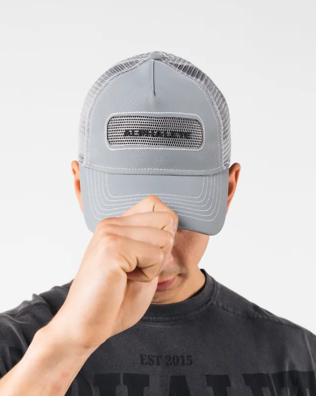 Core Trucker Hat - Chrome sold by Alphalete
