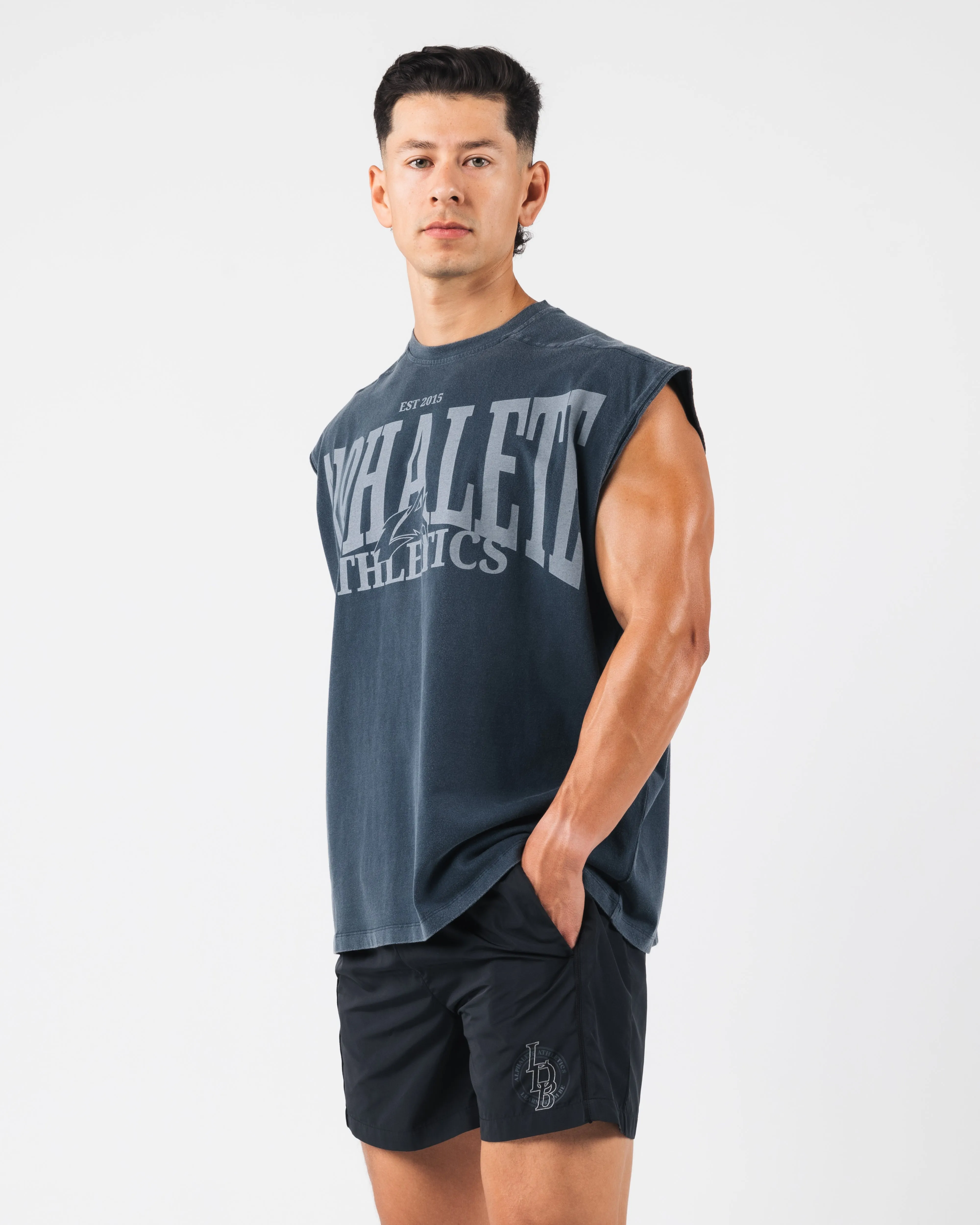 Vintage Muscle Tank - Deep Navy sold by Alphalete product image thumbnail 3