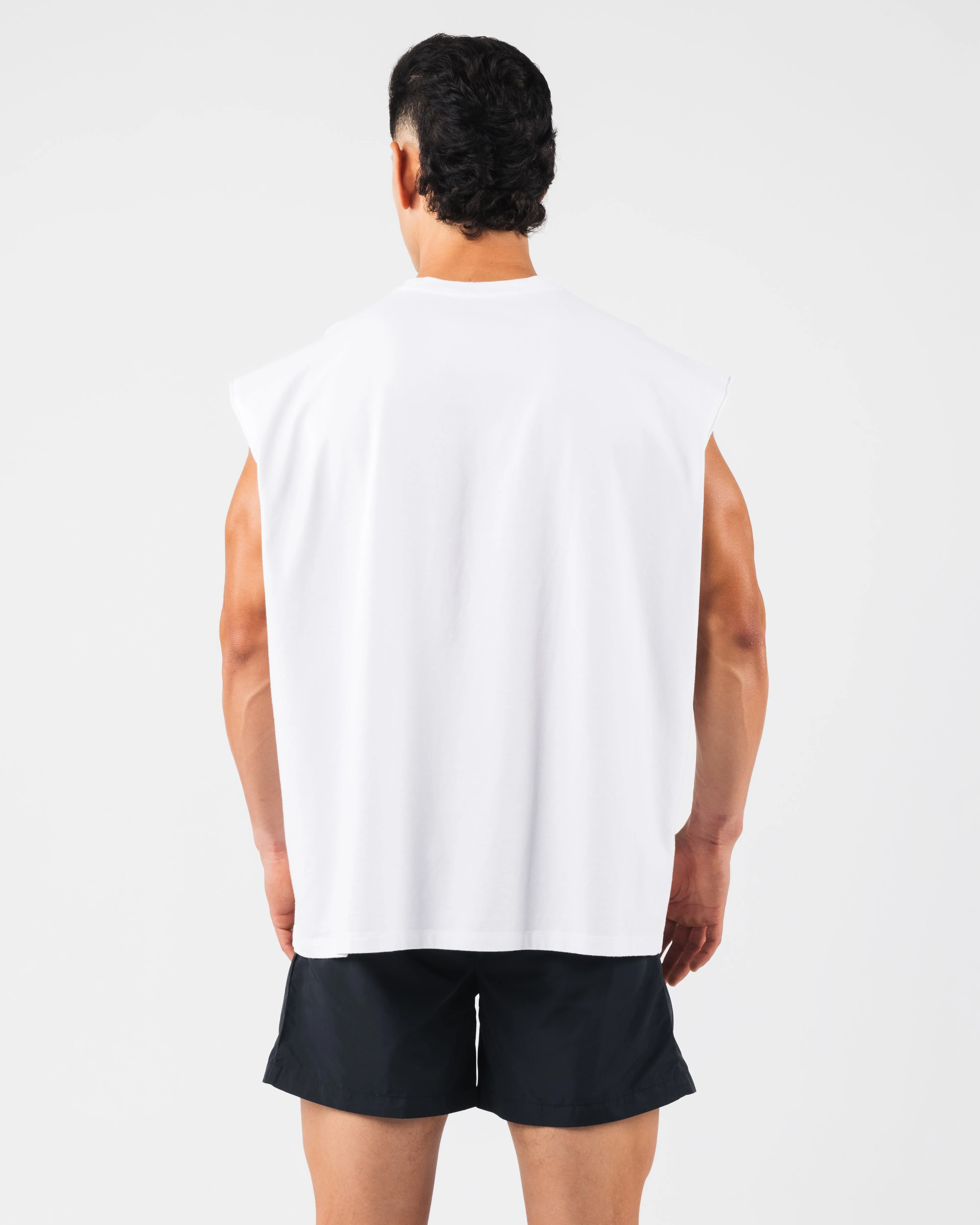 Vintage Muscle Tank - White sold by Alphalete product image thumbnail 4