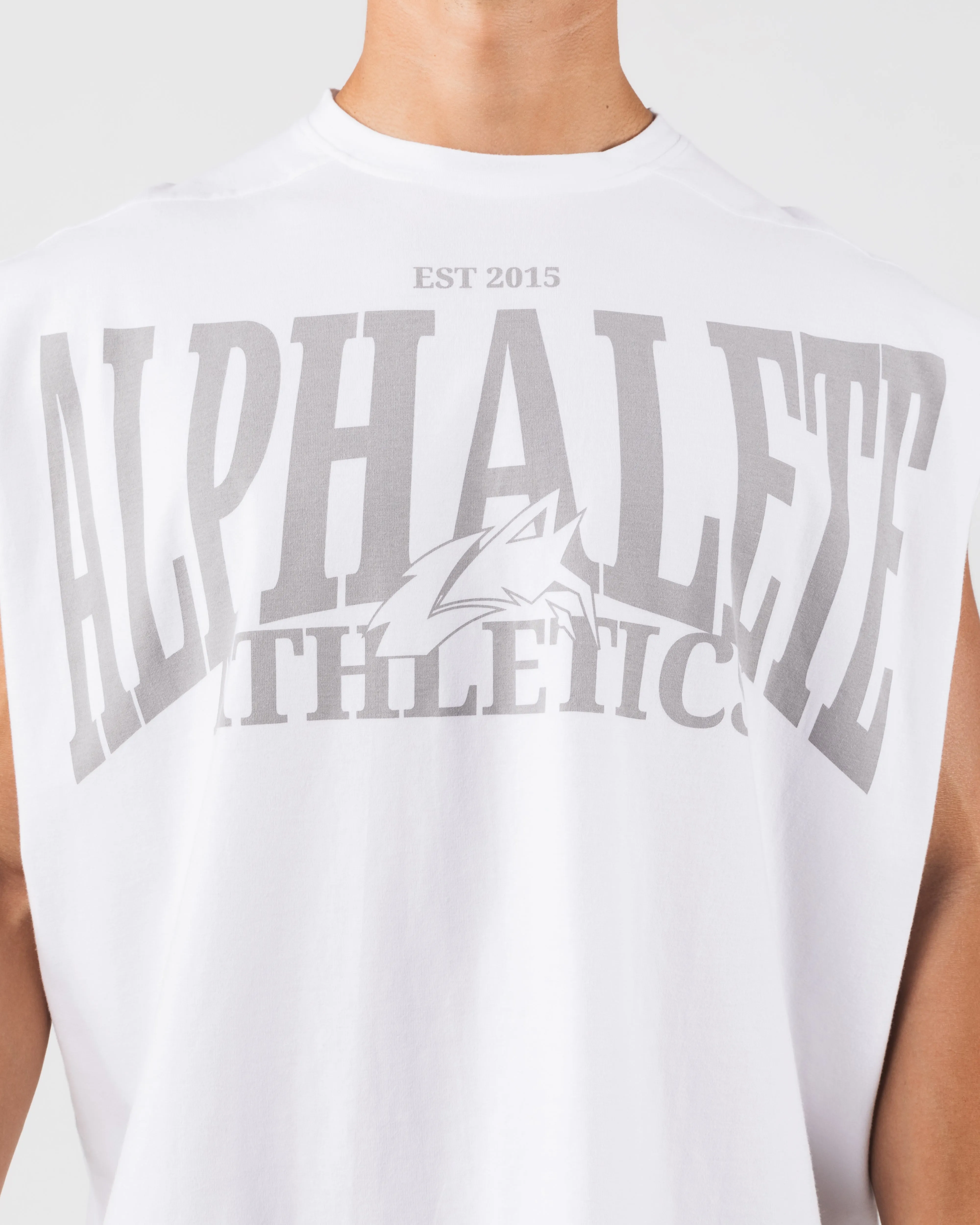 Vintage Muscle Tank - White sold by Alphalete product image thumbnail 5