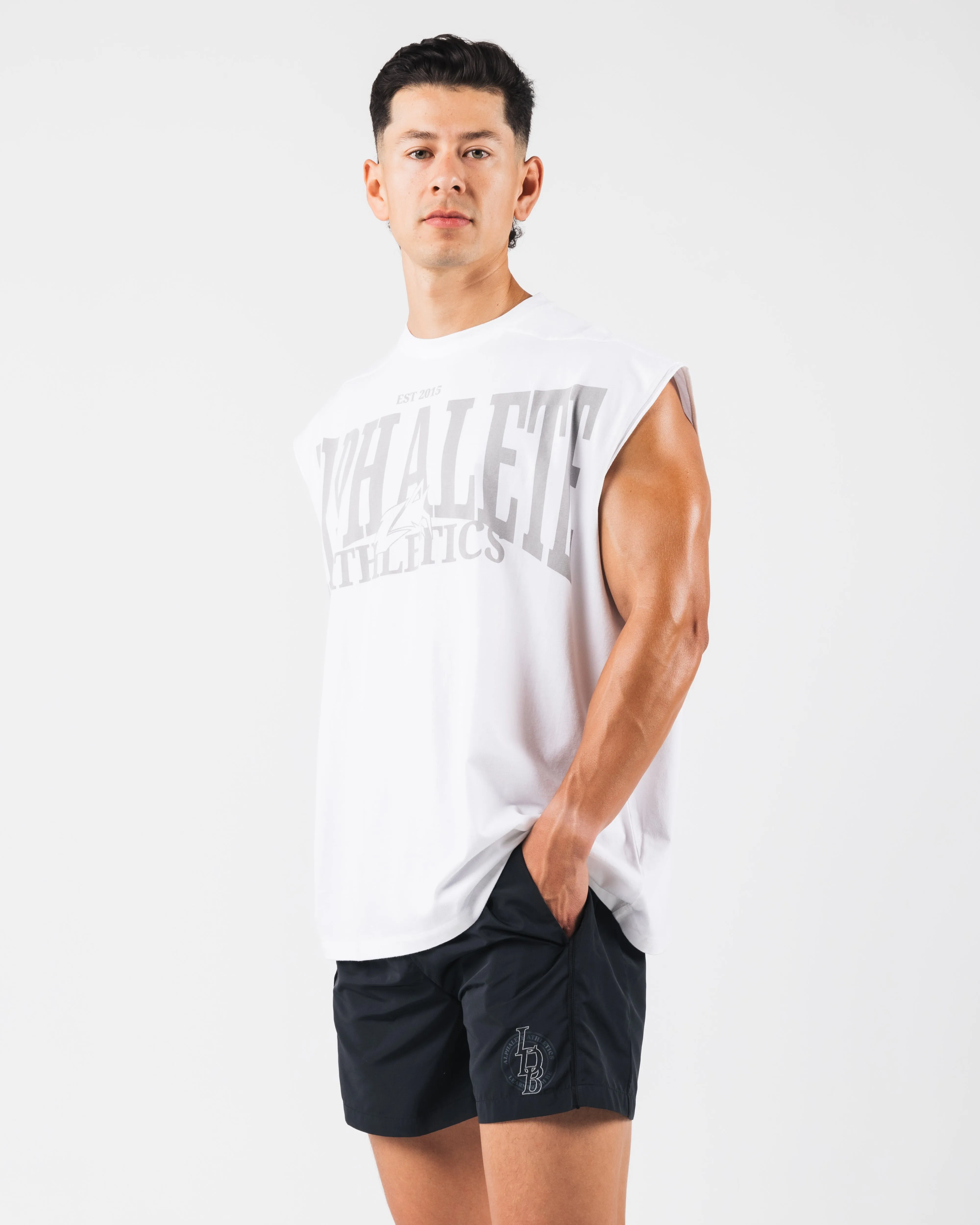 Vintage Muscle Tank - White sold by Alphalete product image thumbnail 3