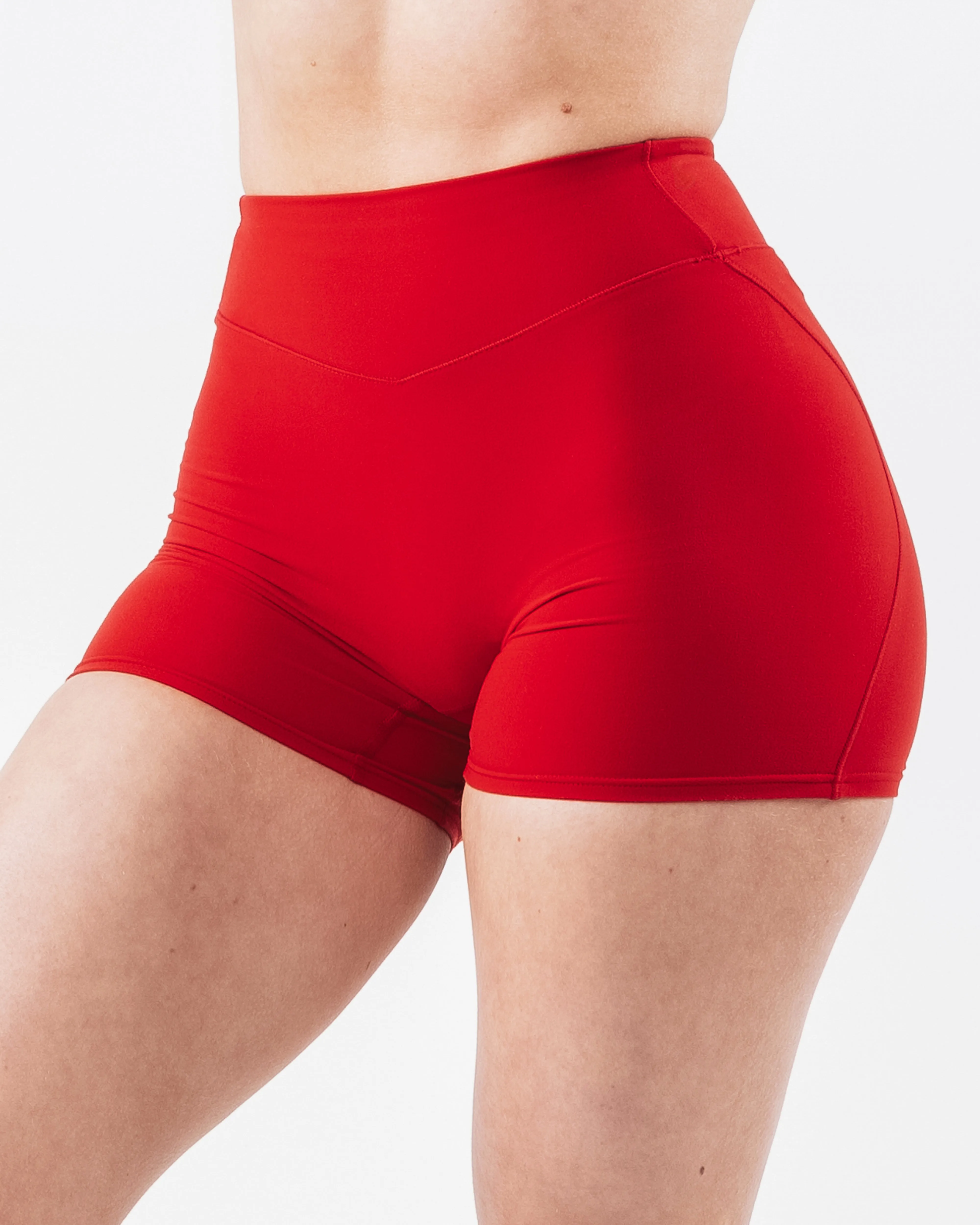 Everyday Core Mid Rise Short - Carmine sold by Alphalete product image thumbnail 4