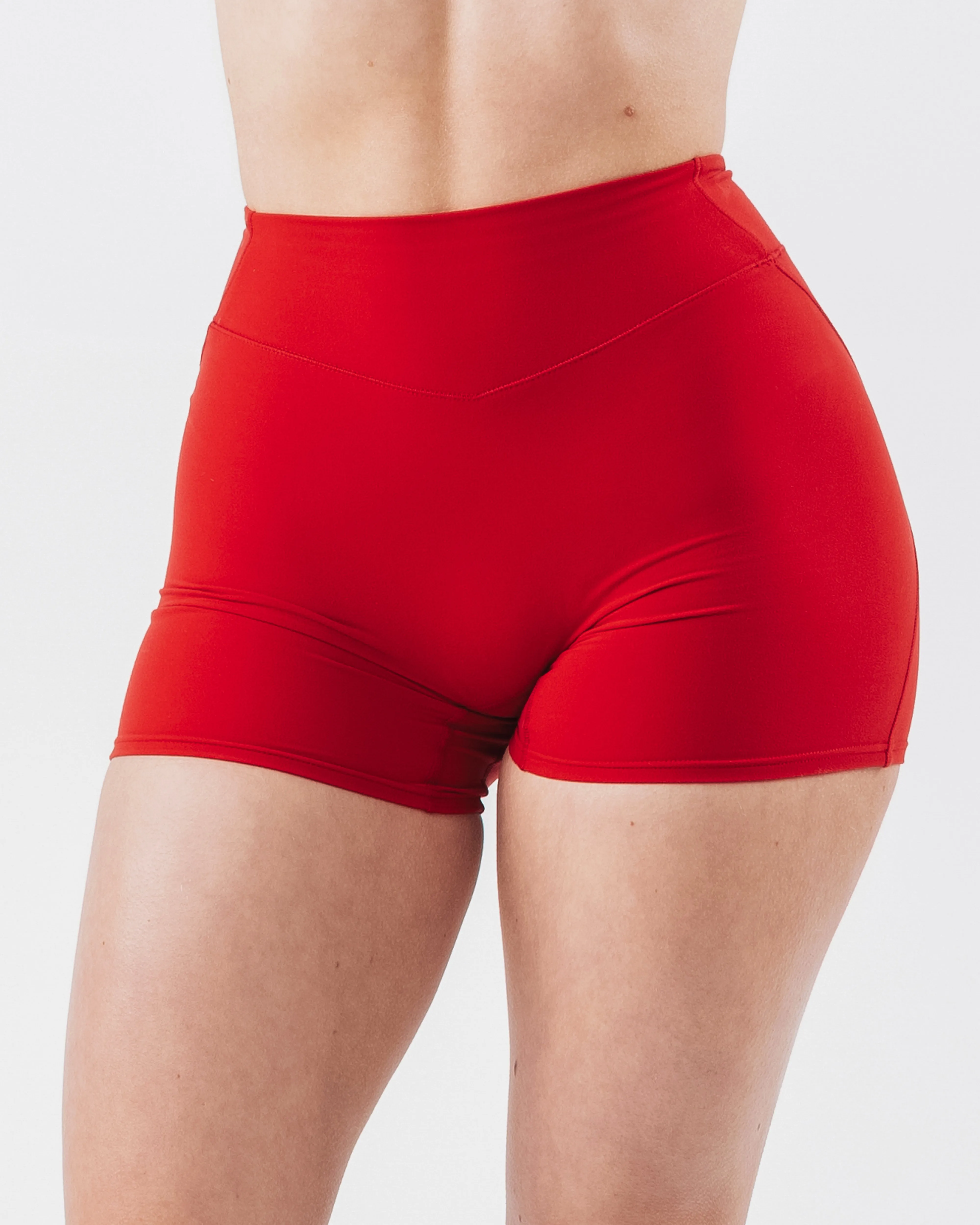 Everyday Core Mid Rise Short - Carmine sold by Alphalete product image thumbnail 3
