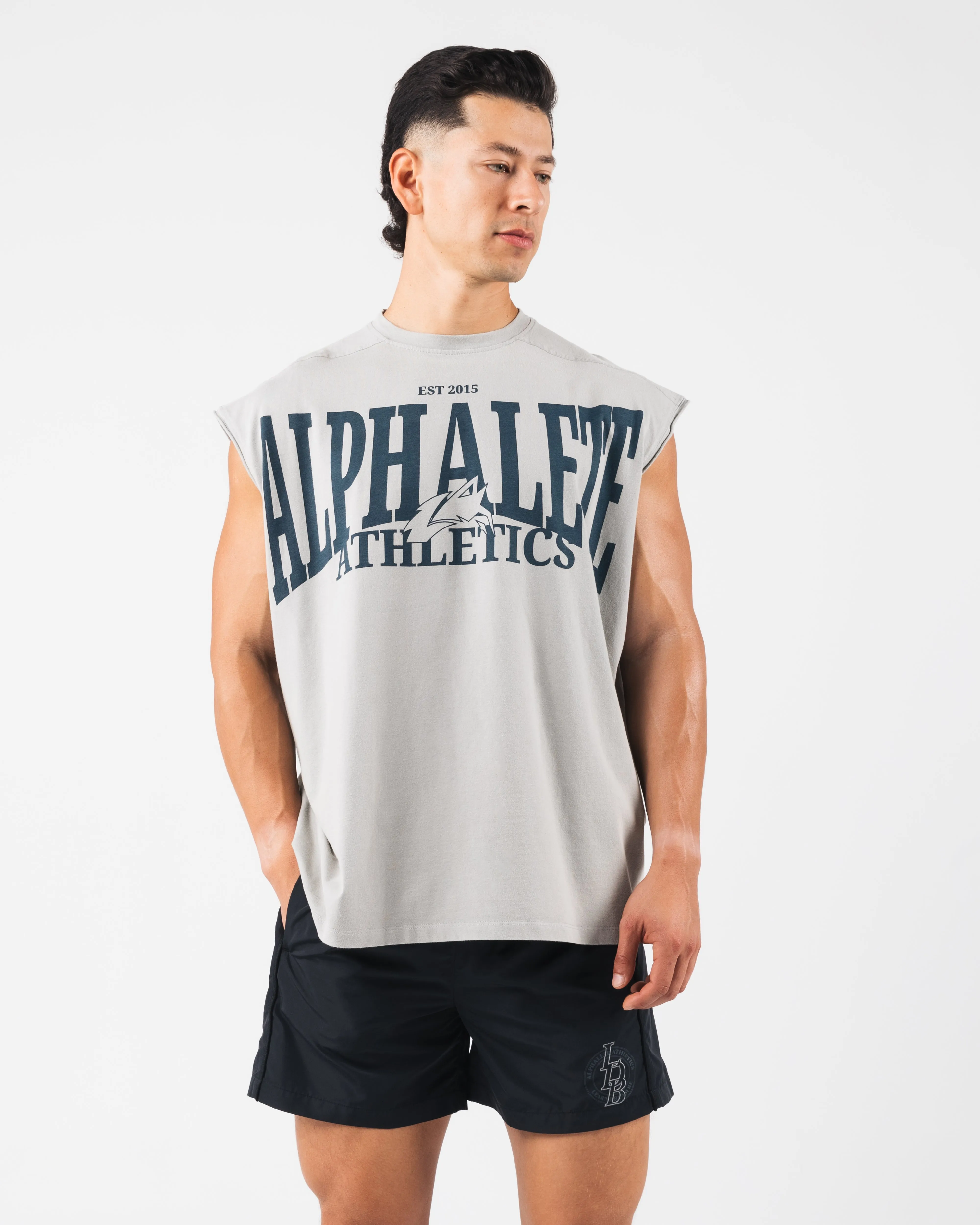 Vintage Muscle Tank - Chrome sold by Alphalete