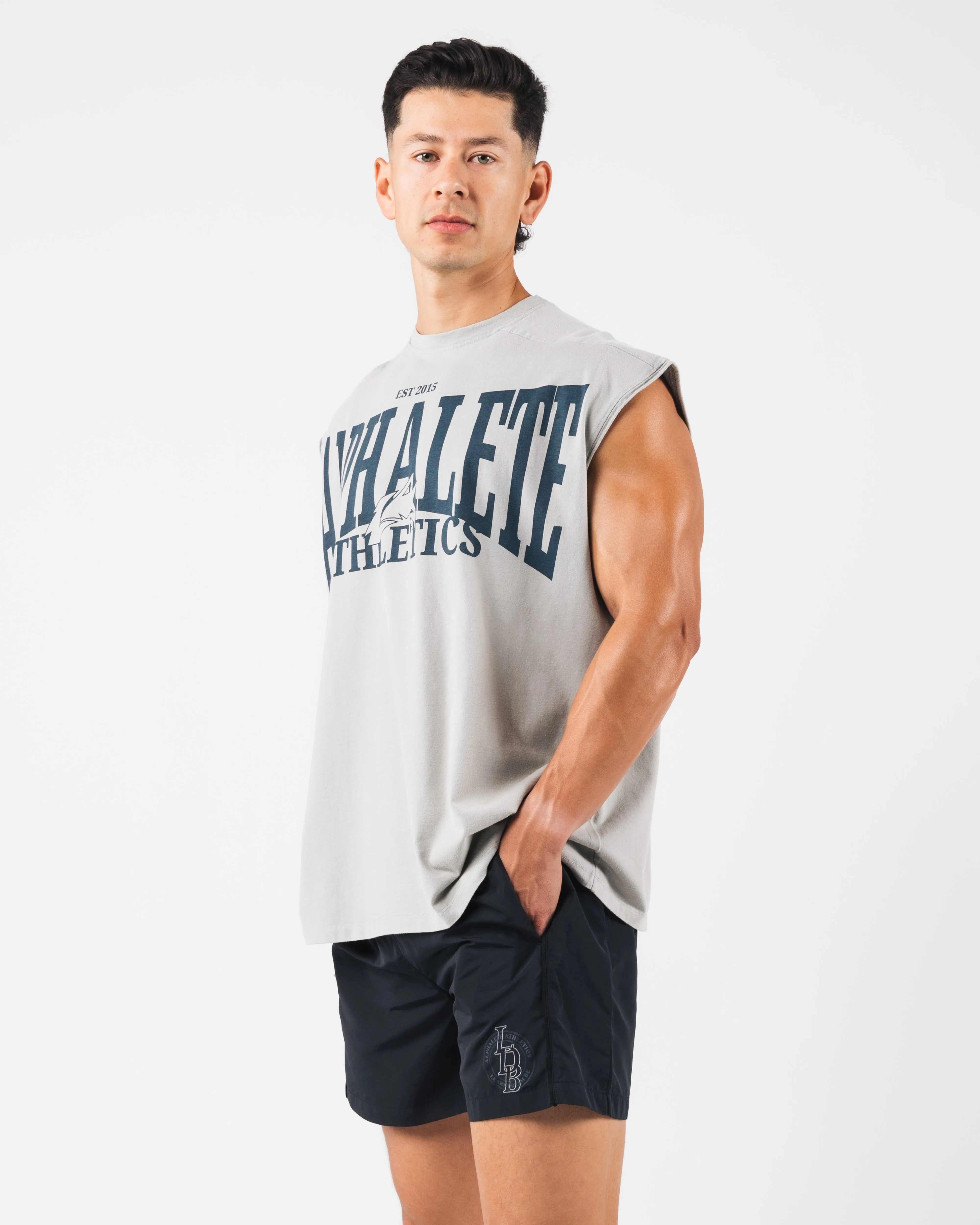 Vintage Muscle Tank - Chrome sold by Alphalete product image thumbnail 3