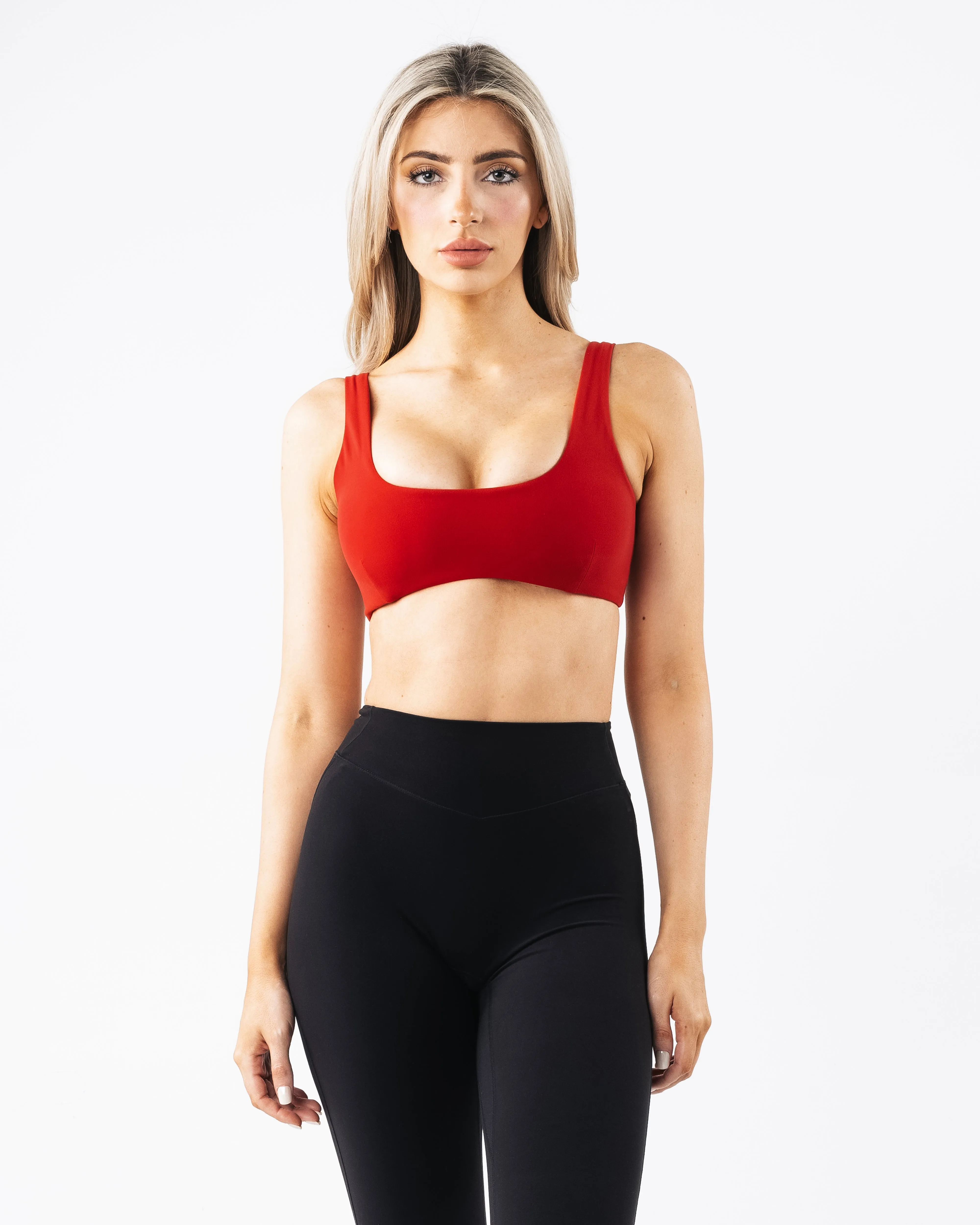 Olivia Sculpt Bra - Carmine sold by Alphalete