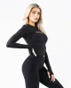 Peekaboo LS - Black sold by Alphalete