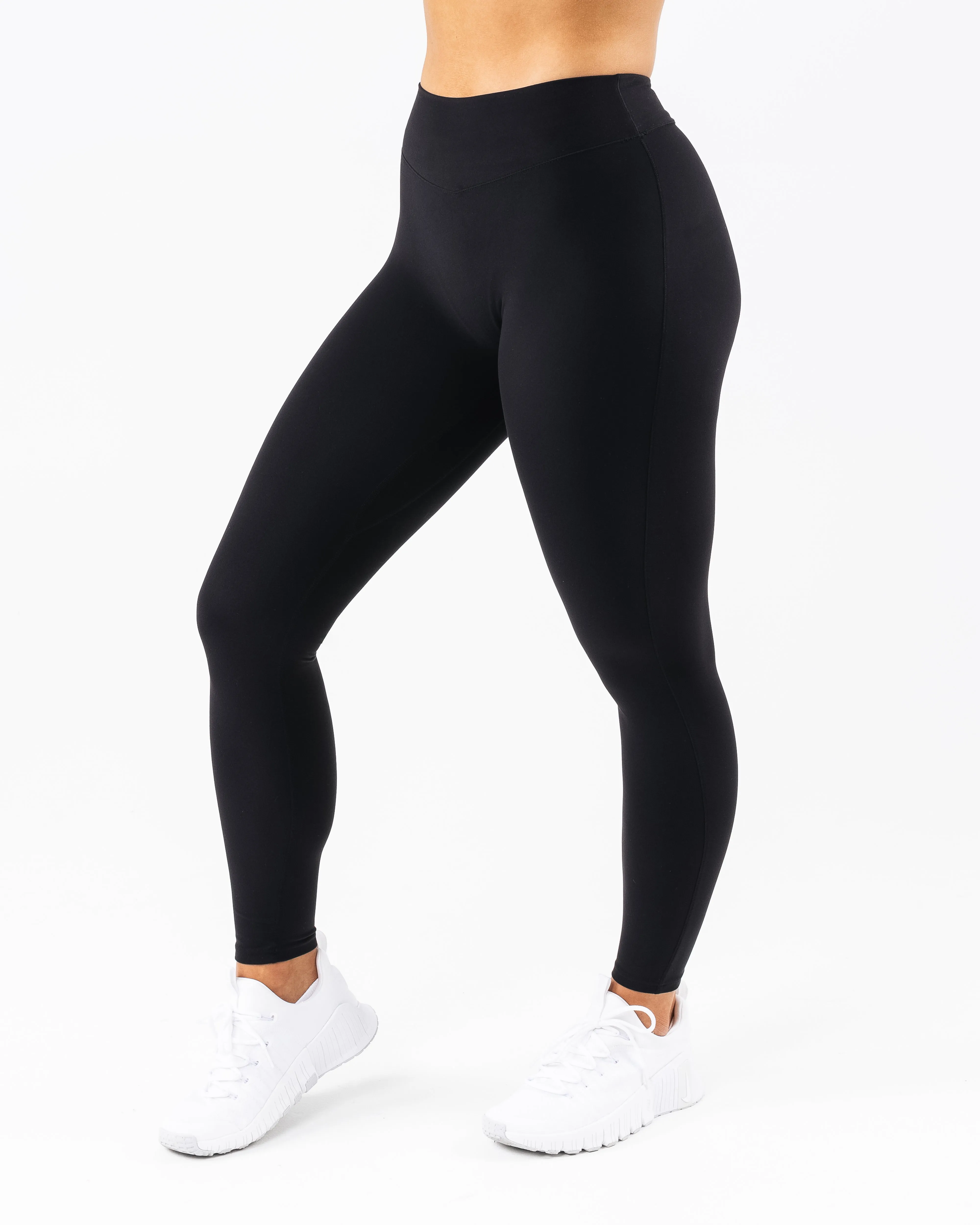 Dip Back Mid Rise Legging - Black sold by Alphalete product image thumbnail 4