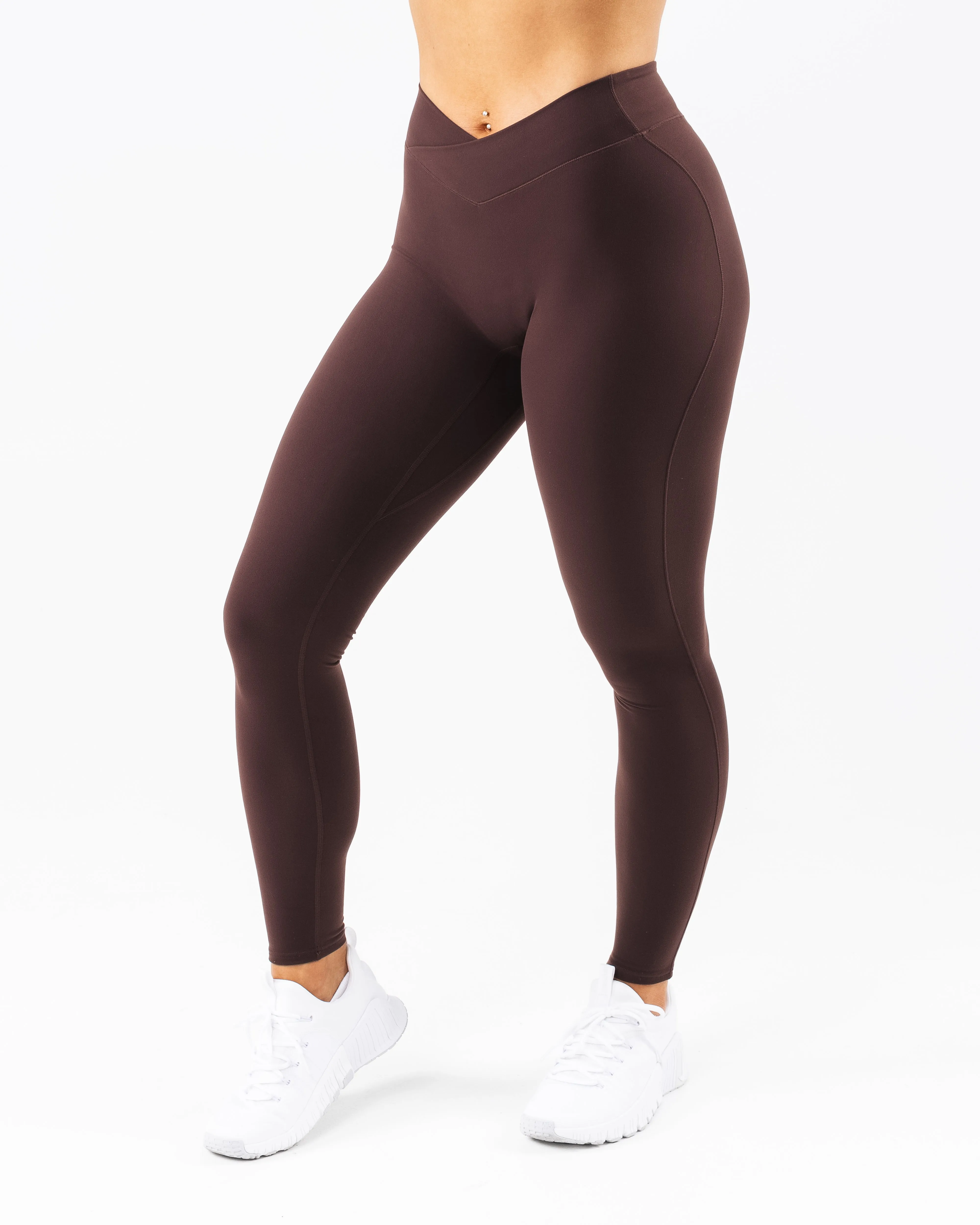 Wrap Mid Rise Legging - Cashmere sold by Alphalete product image thumbnail 3