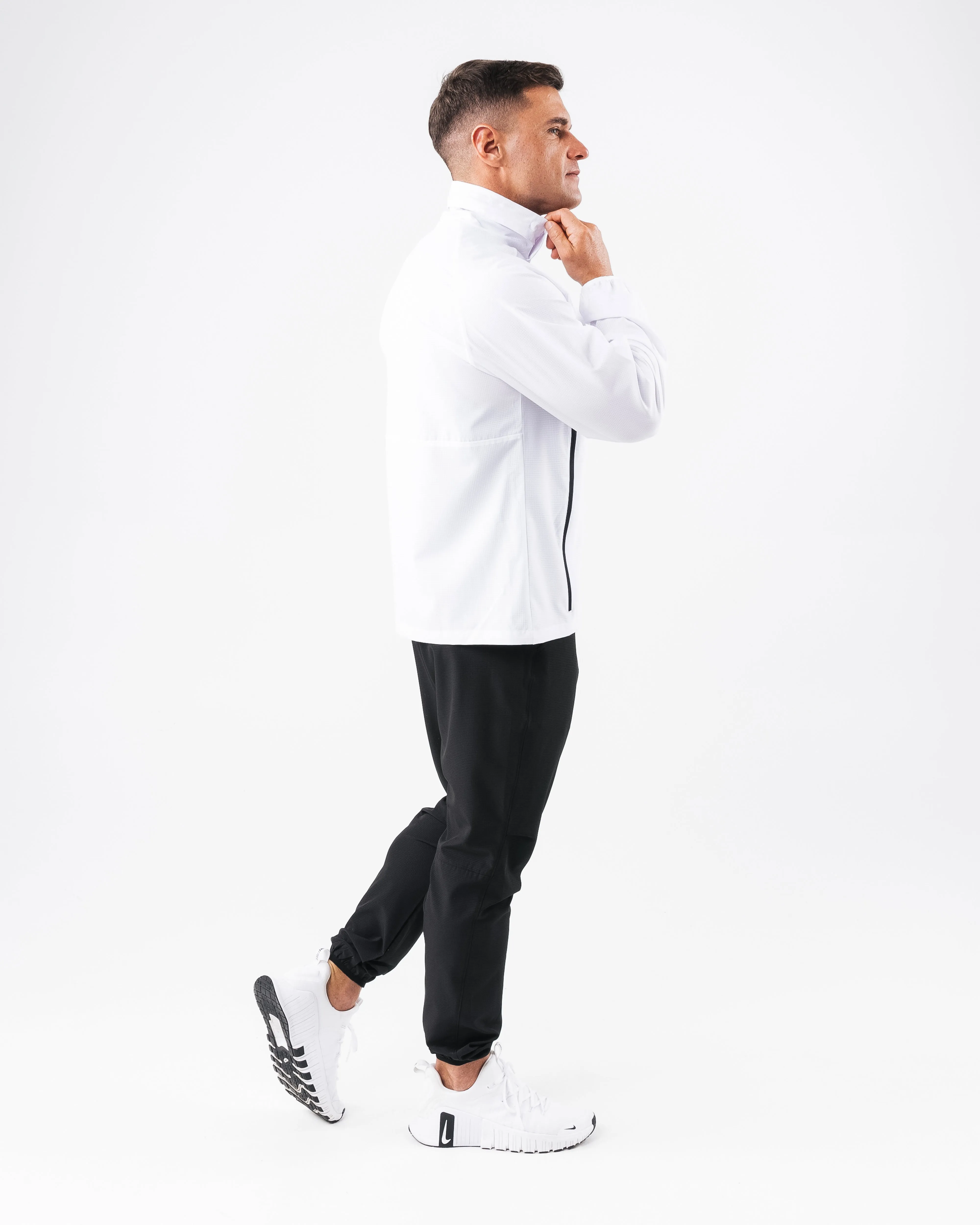 Infinity Tech Jacket - White sold by Alphalete product image thumbnail 2