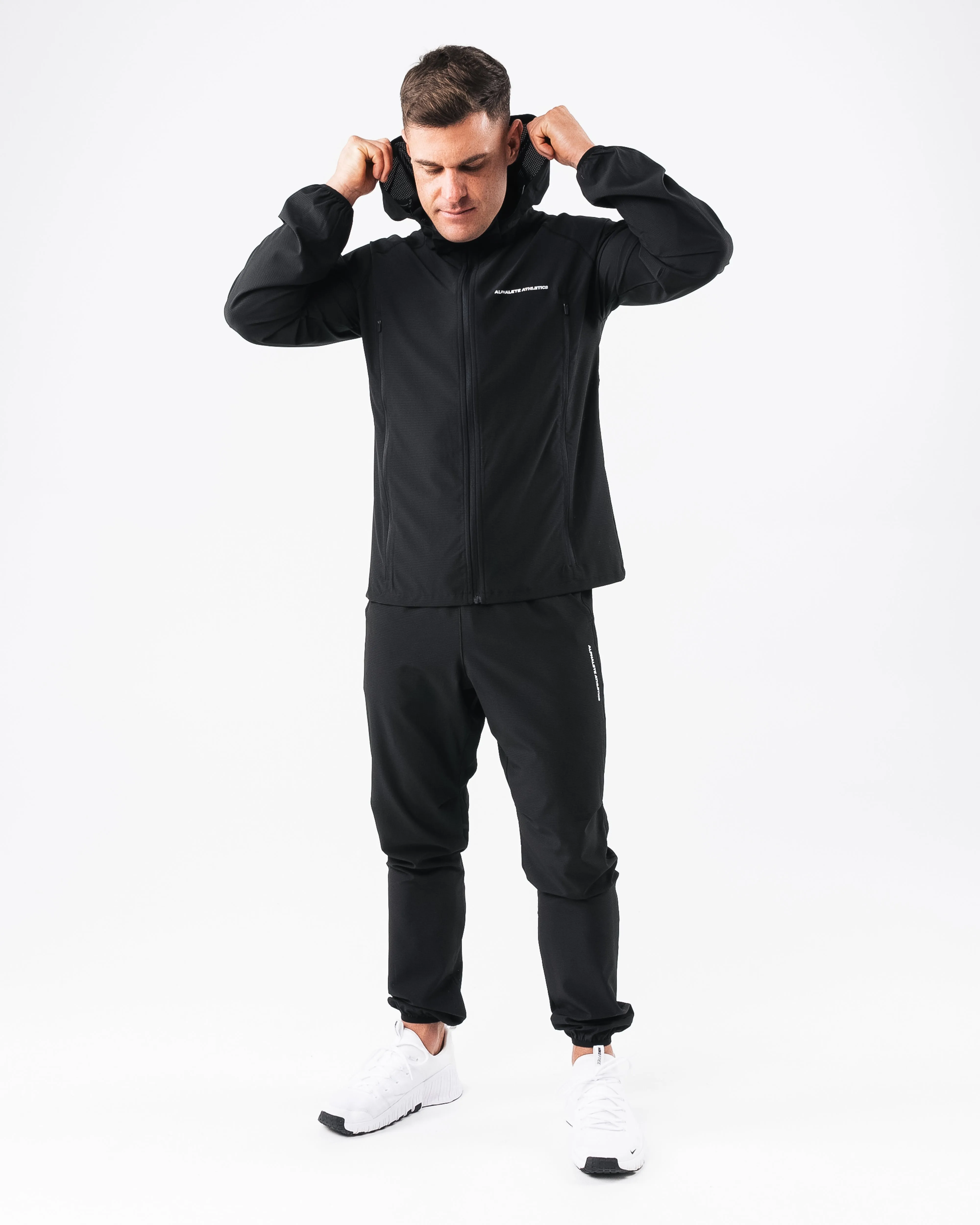 Infinity Tech Jacket - Black sold by Alphalete product image thumbnail 2