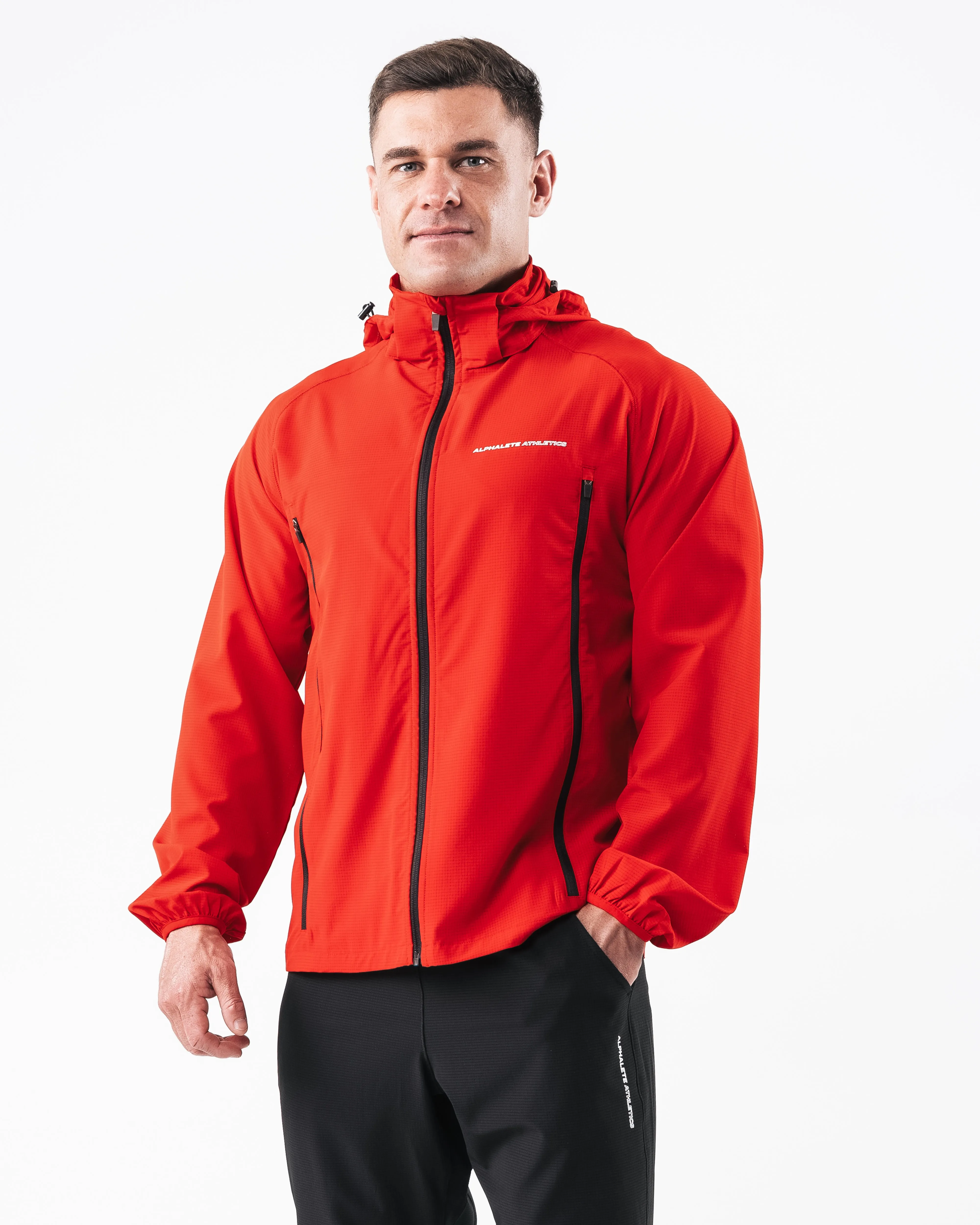 Infinity Tech Jacket - Formula Red sold by Alphalete product image thumbnail 3