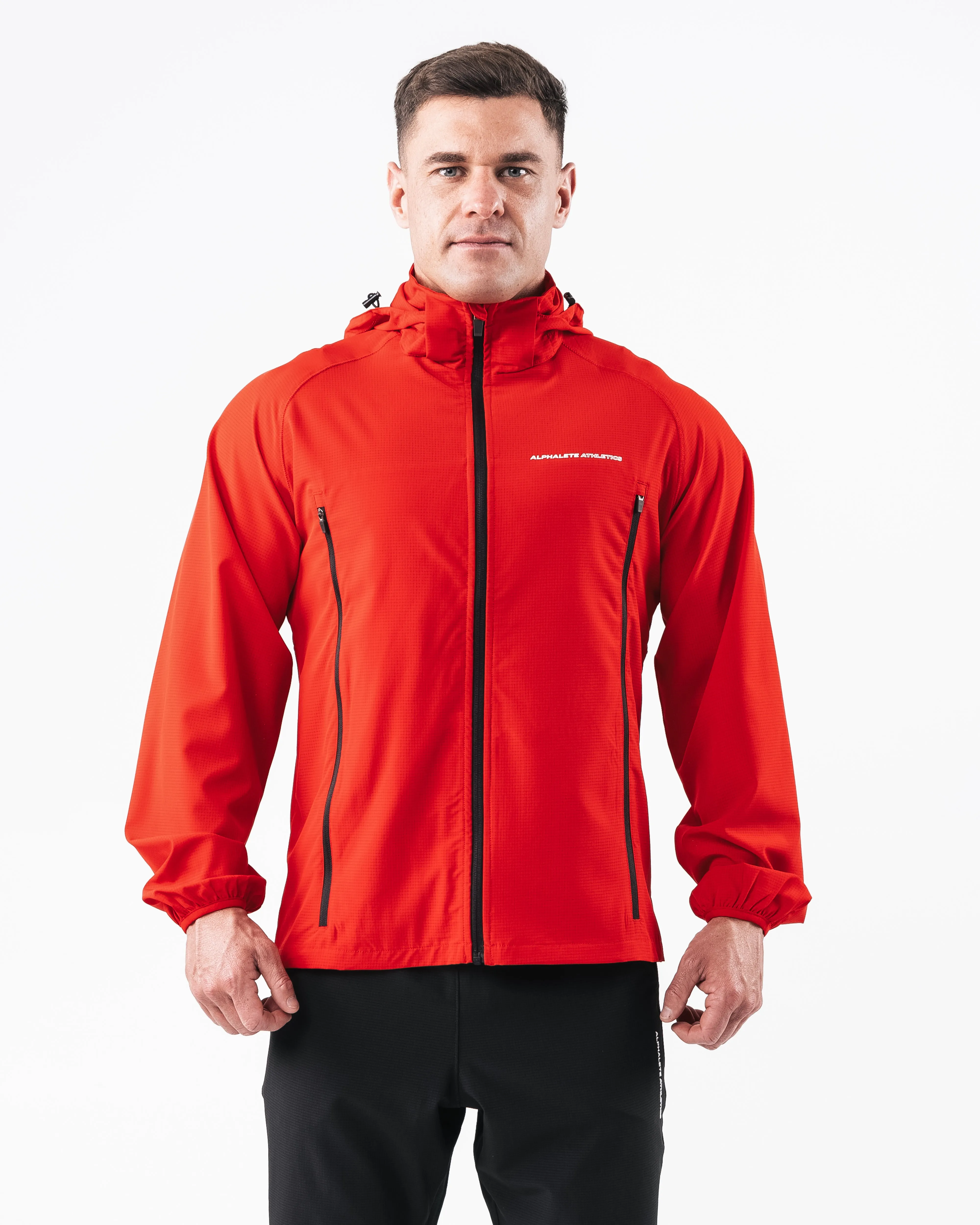 Infinity Tech Jacket - Formula Red sold by Alphalete