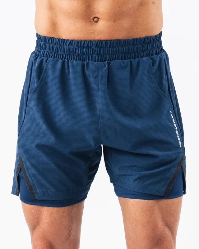 Infinity Short - Denim sold by Alphalete