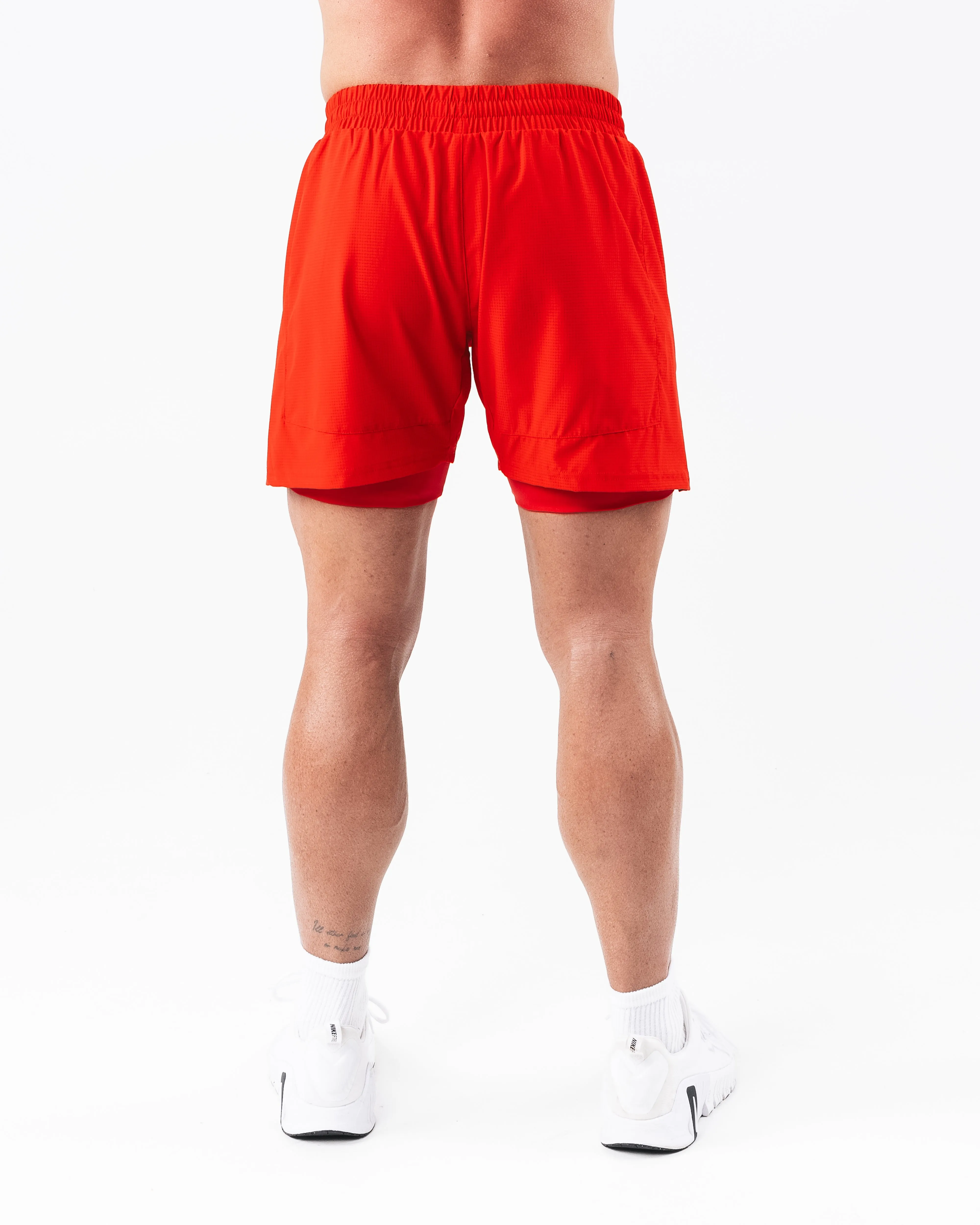 Infinity Short - Formula Red sold by Alphalete product image thumbnail 5