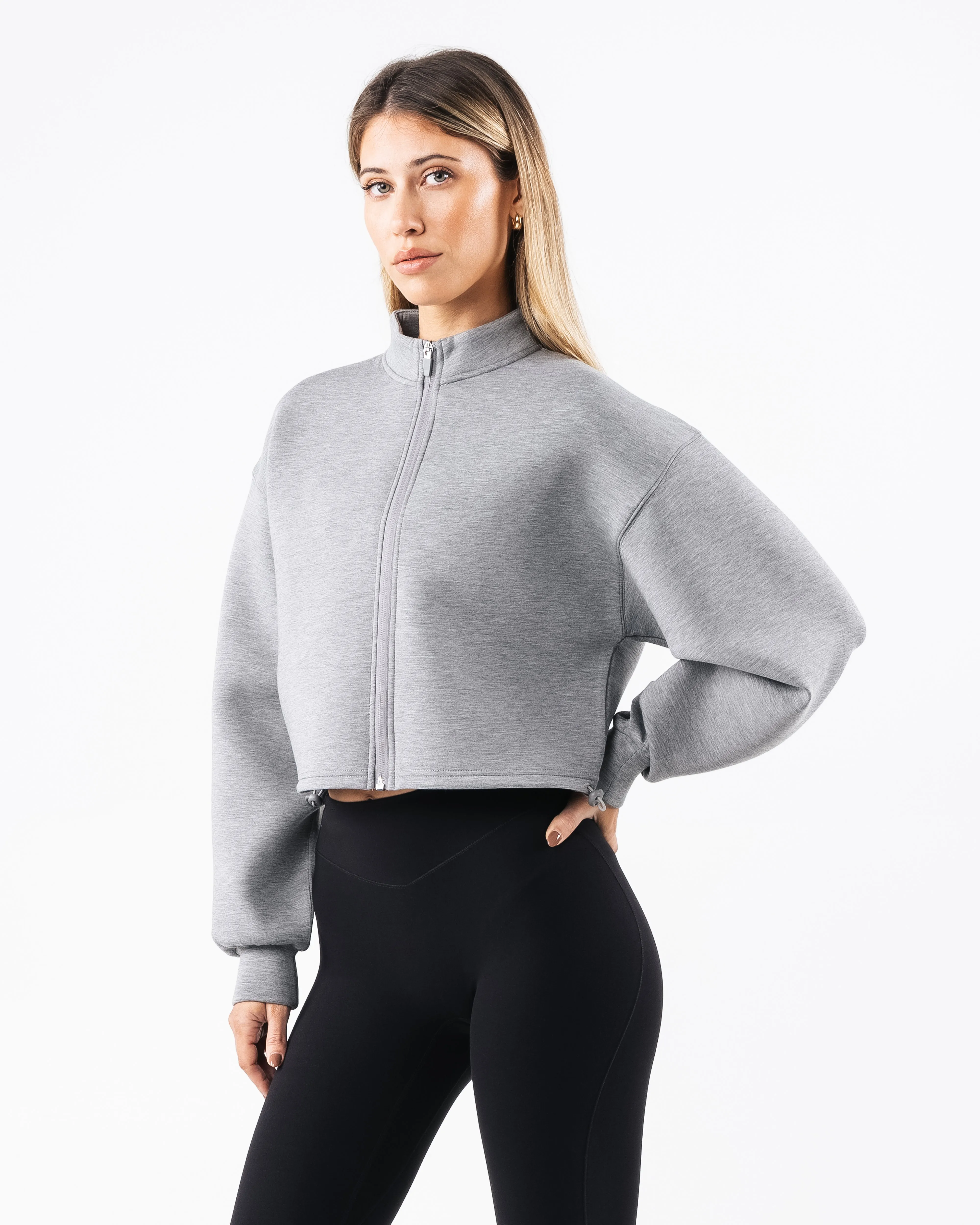 ELMTS Jacket - Heather Cloud sold by Alphalete product image thumbnail 3