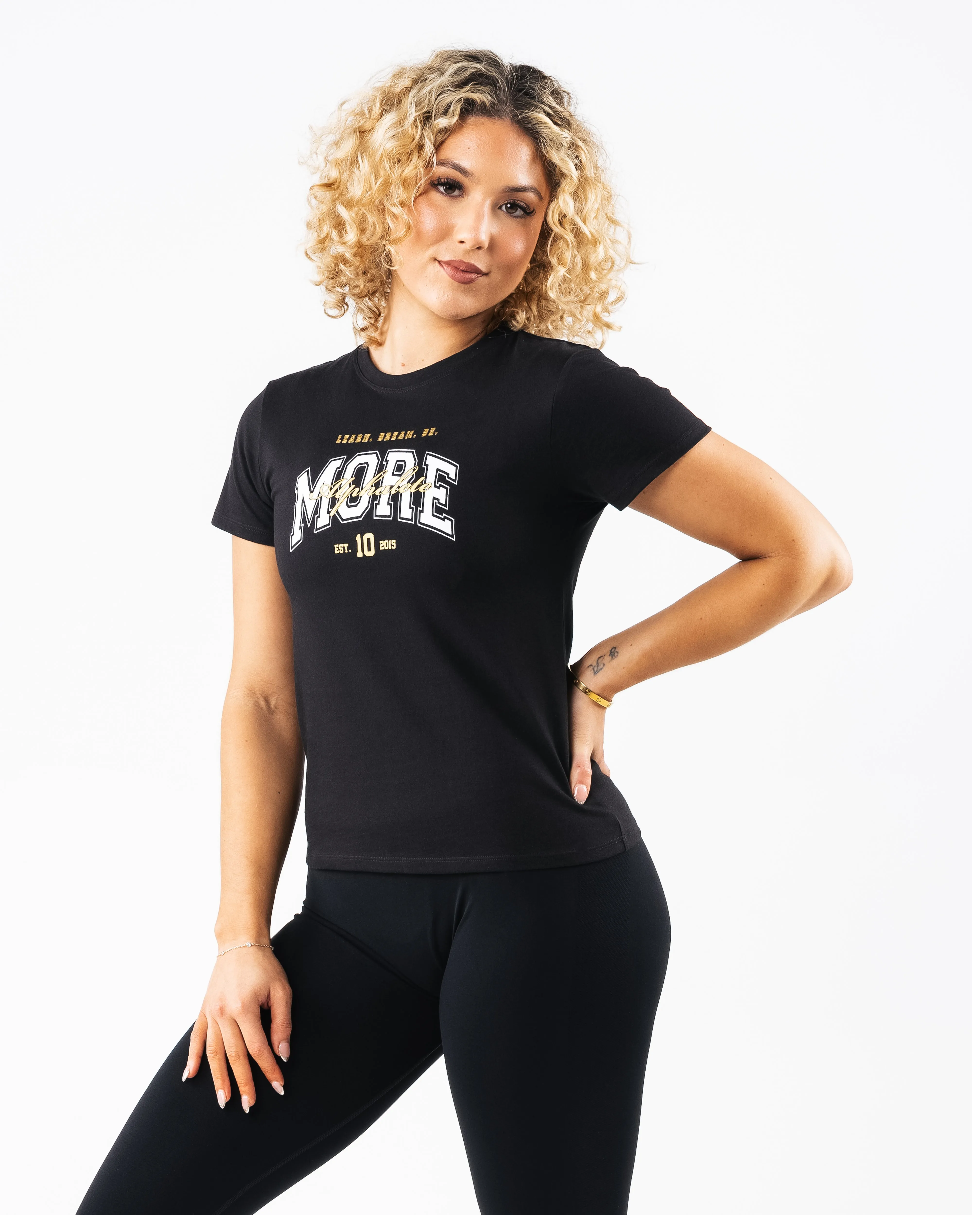 Core Tee - Black sold by Alphalete product image thumbnail 3