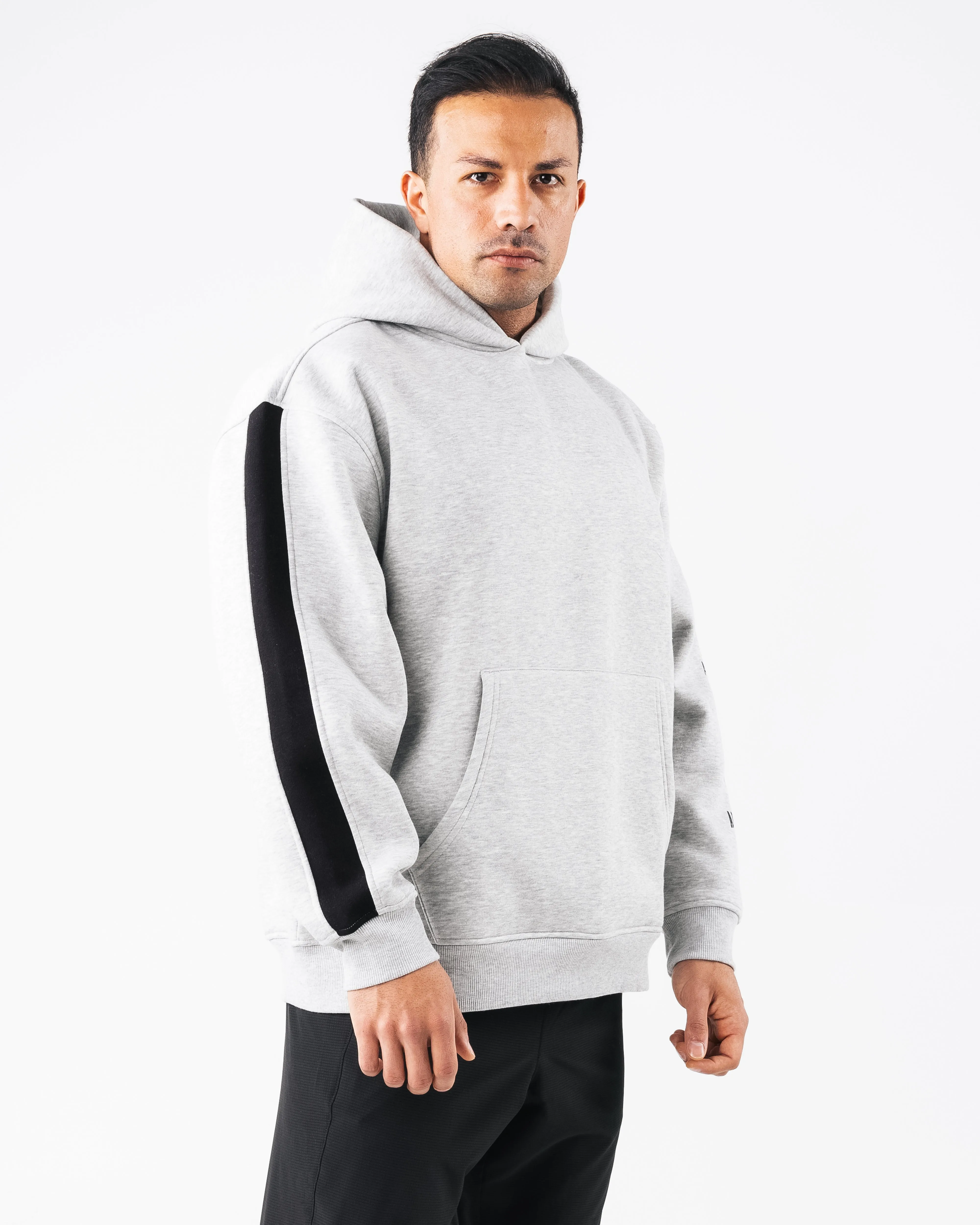 Core Stripe Hoodie - Heather Grey sold by Alphalete product image thumbnail 4
