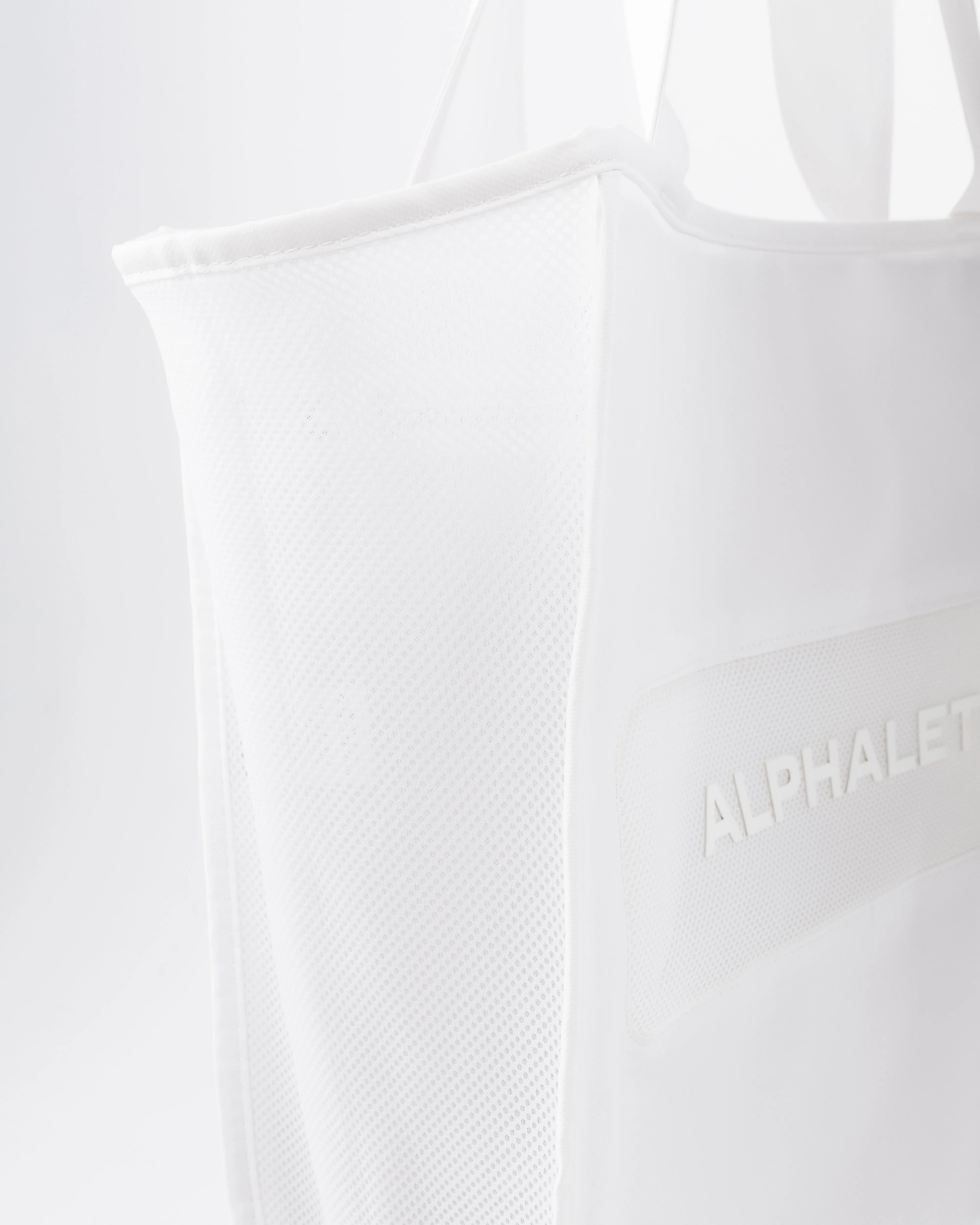 Mesh Tote Bag - White sold by Alphalete product image thumbnail 4