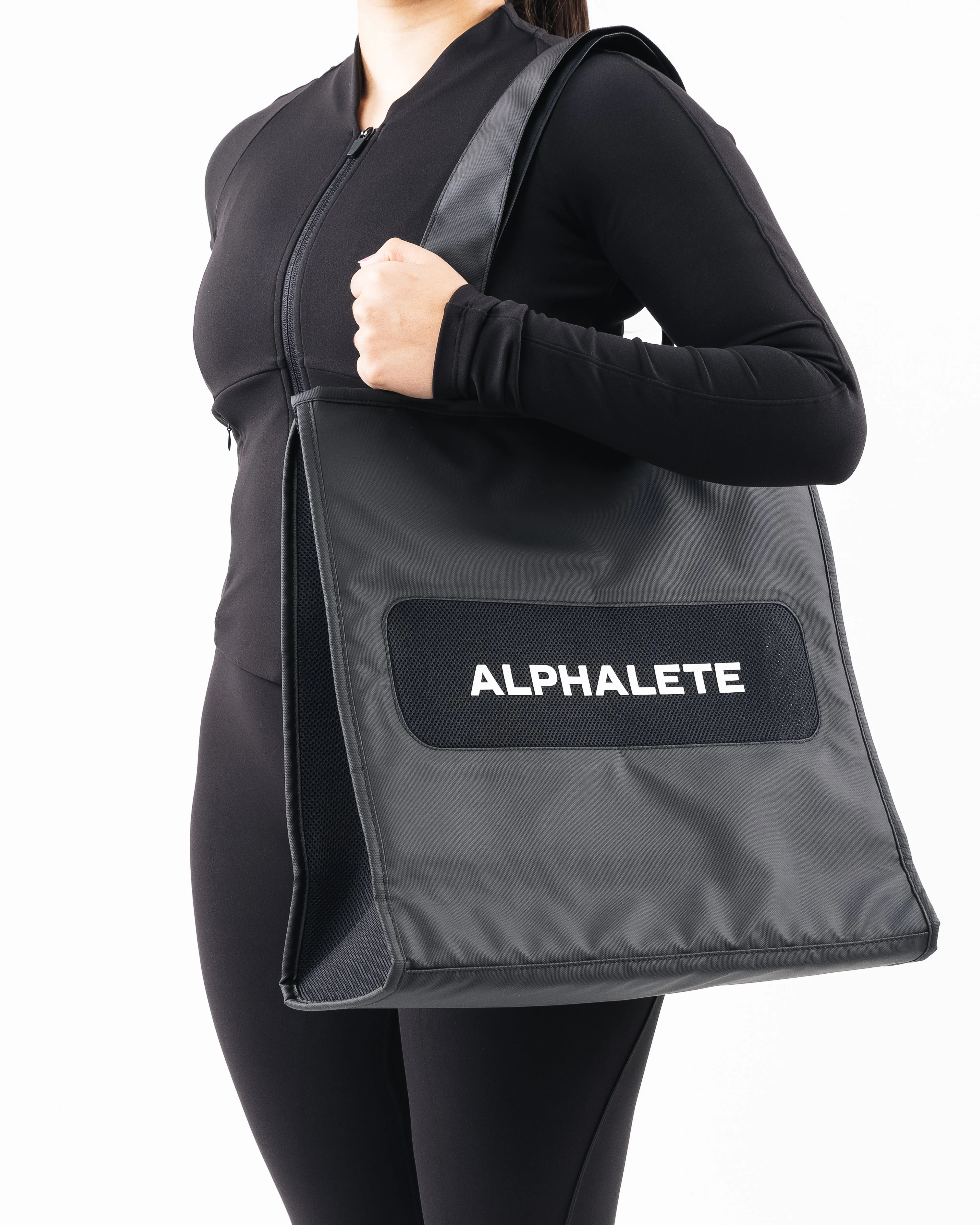 Mesh Tote Bag - Black sold by Alphalete product image thumbnail 3