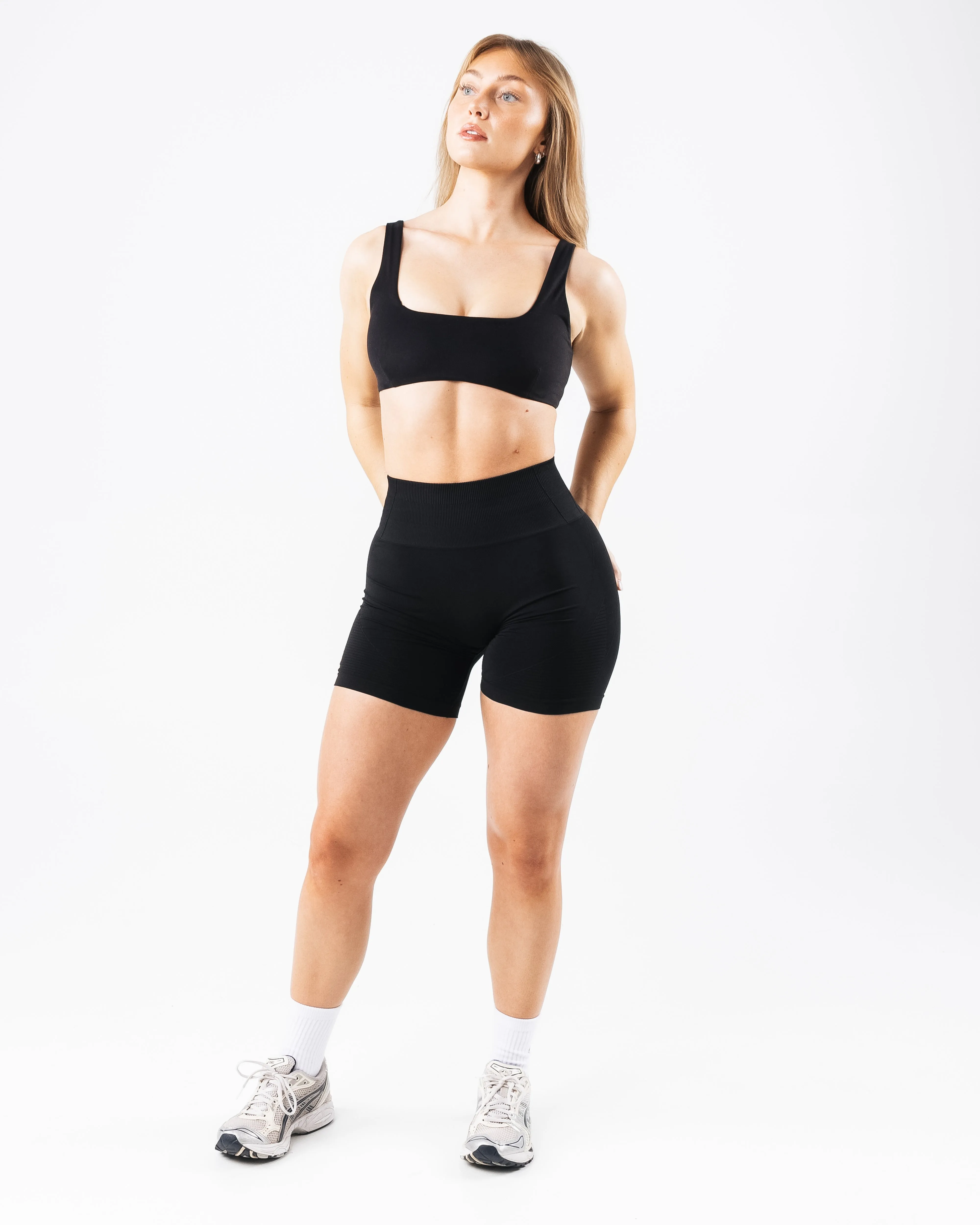 Revive High Rise Short - Black sold by Alphalete product image thumbnail 2