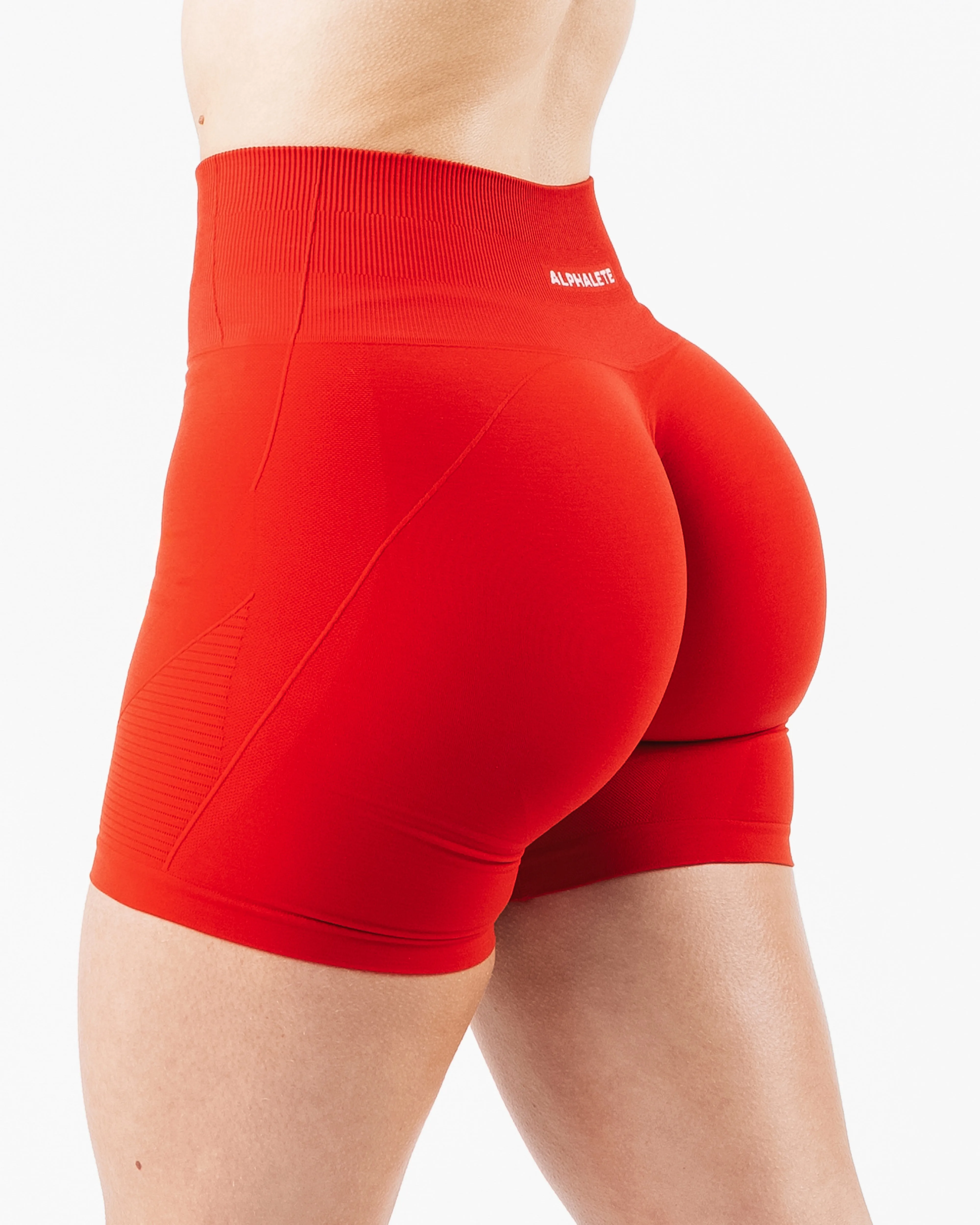 Revive High Rise Short - Formula Red sold by Alphalete