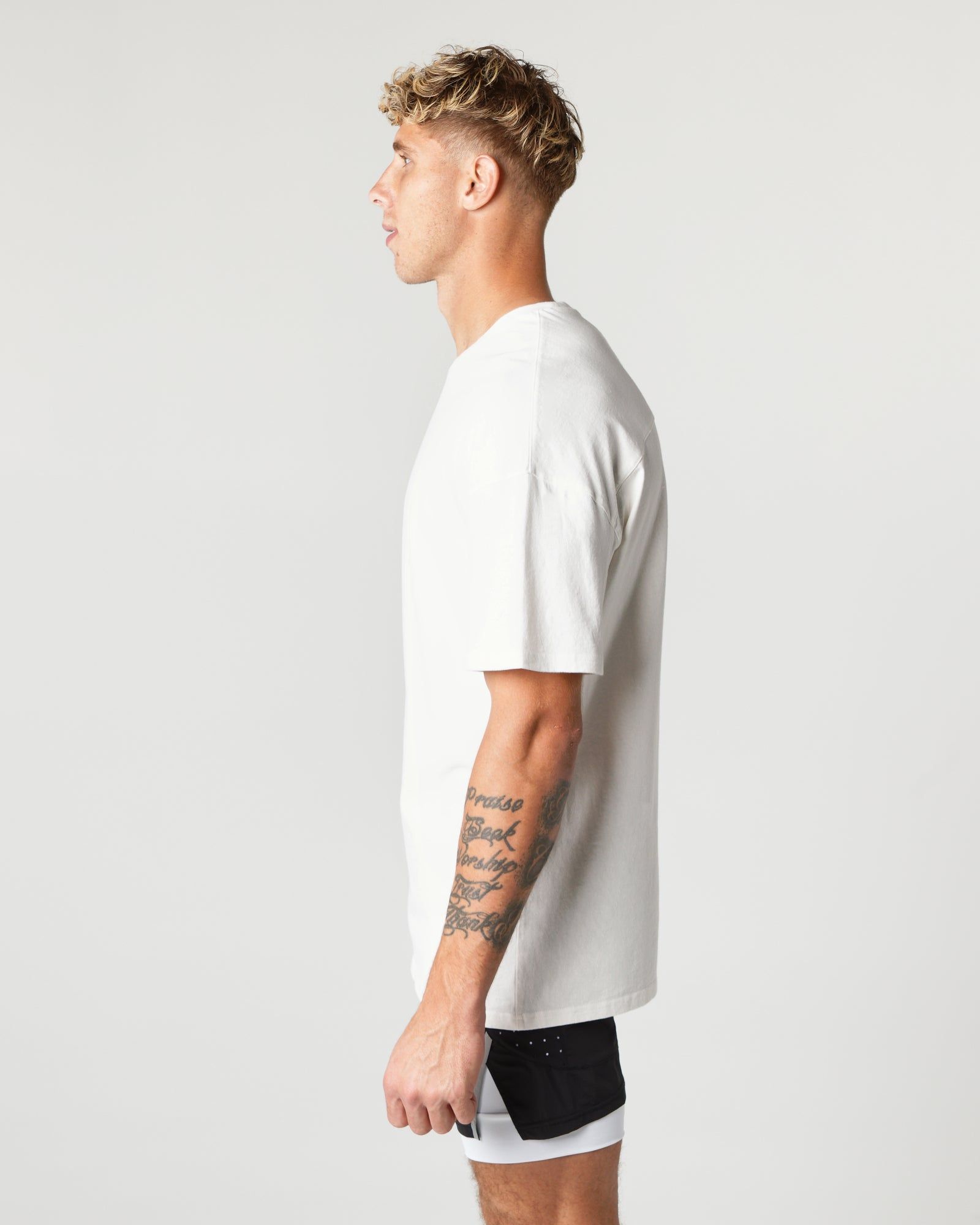 Heavy Cotton Core Tee - Shell sold by Alphalete product image thumbnail 4