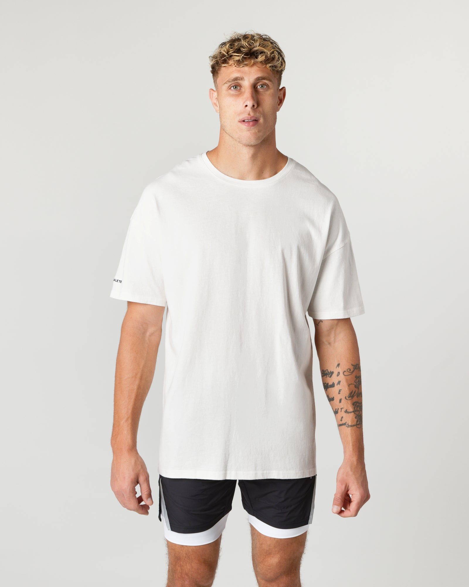 Heavy Cotton Core Tee - Shell sold by Alphalete