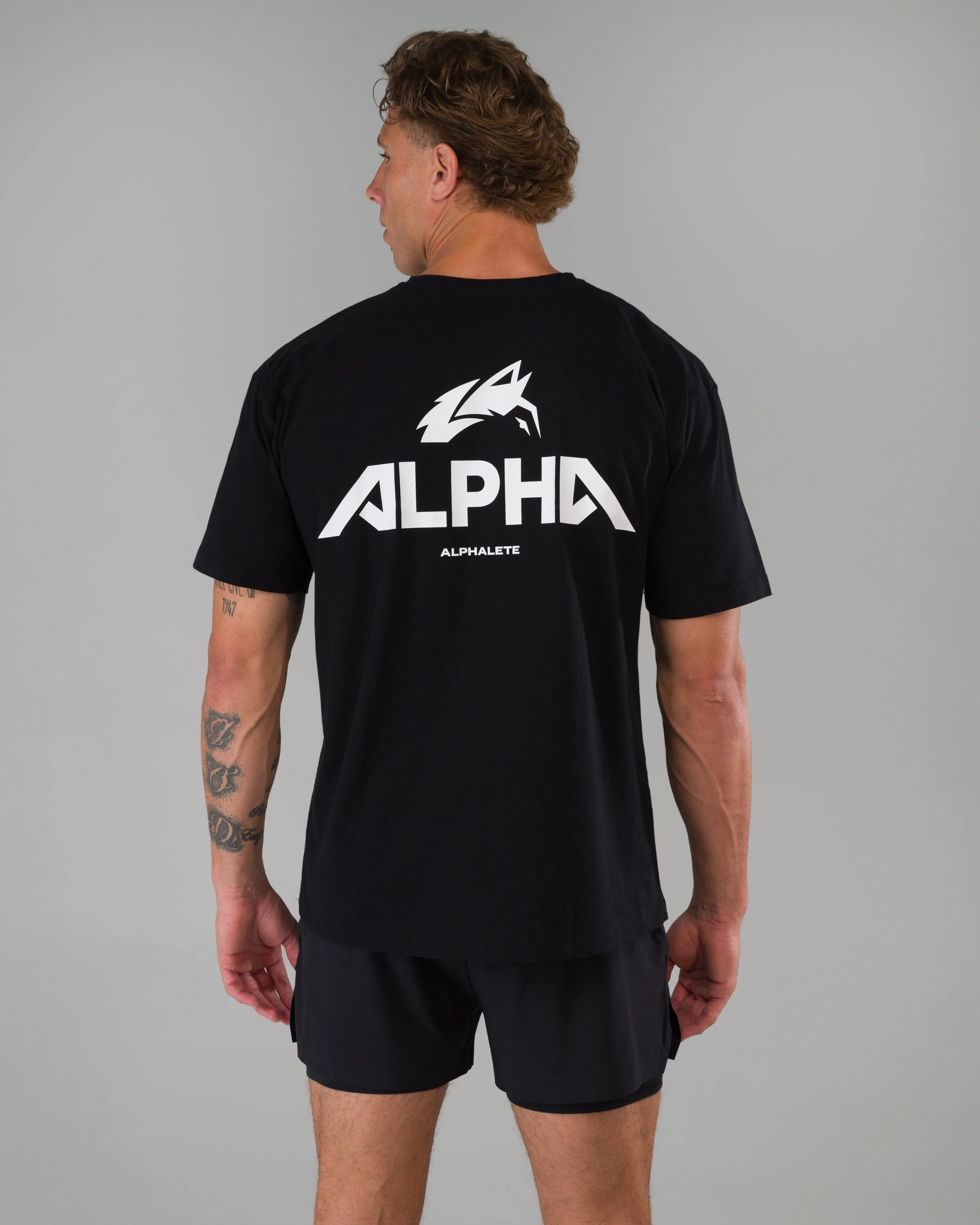 Alpha Tee - Black sold by Alphalete