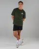 Alpha Tee - Moss sold by Alphalete