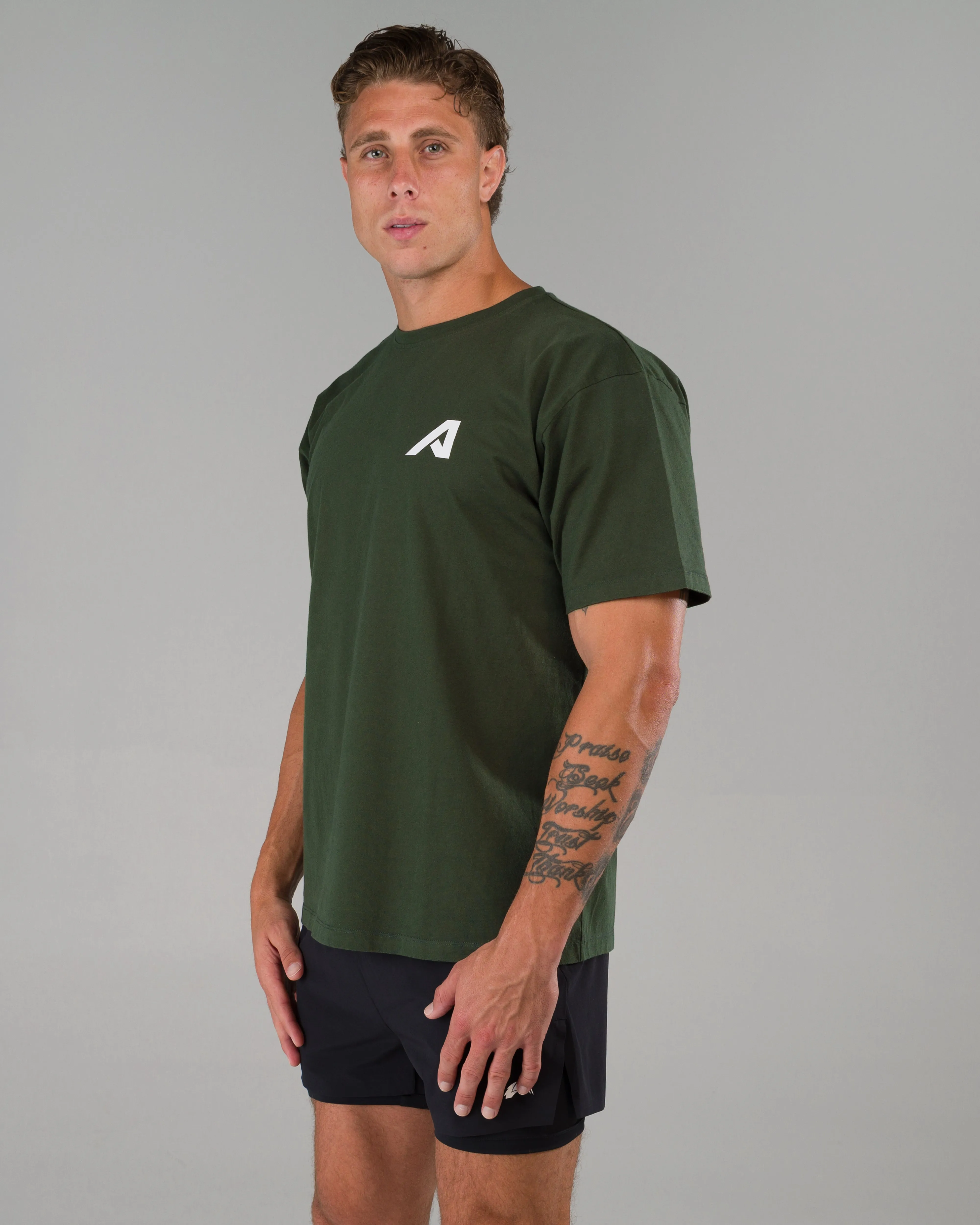 Alpha Tee - Moss sold by Alphalete product image thumbnail 3