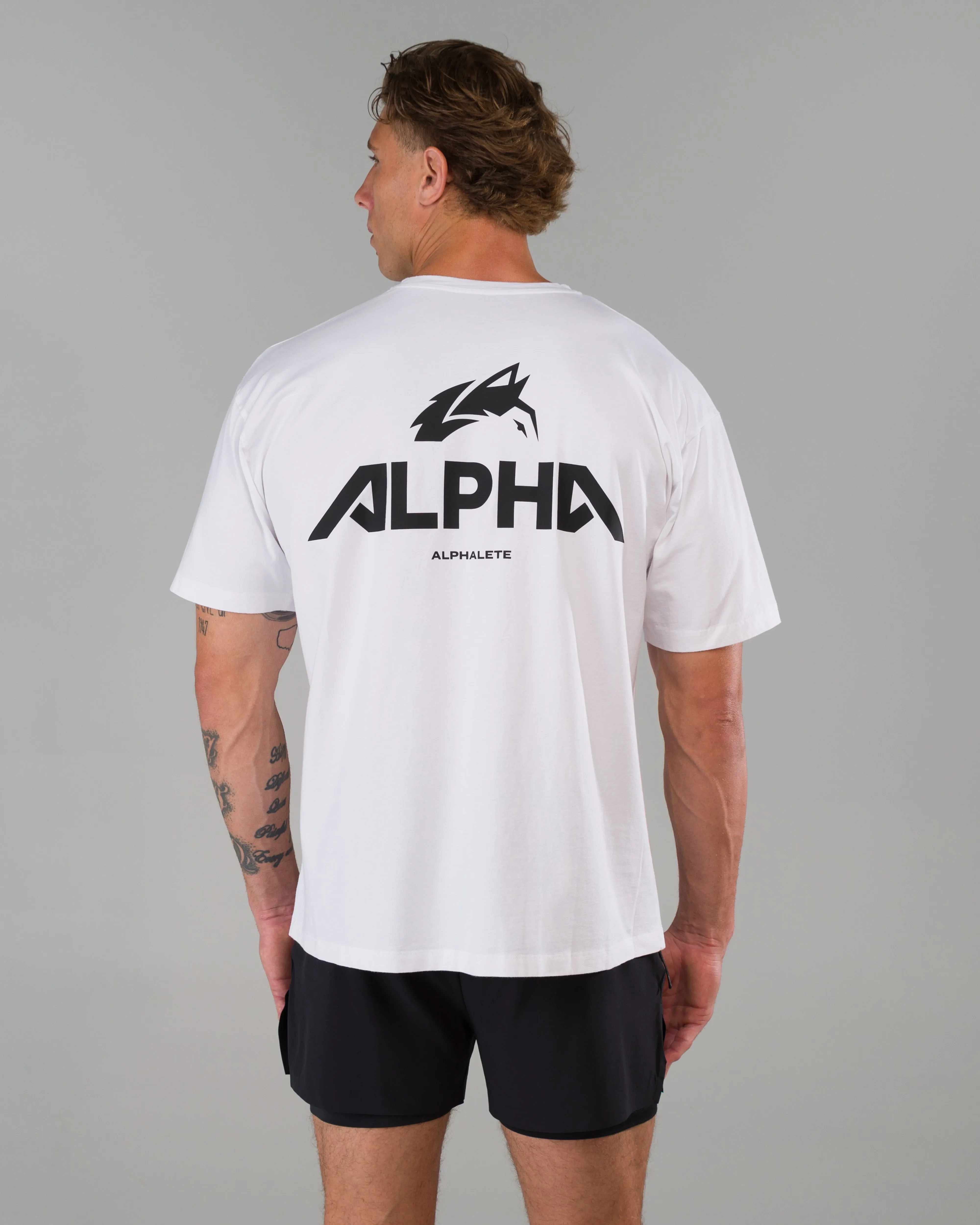 Alpha Tee - White sold by Alphalete