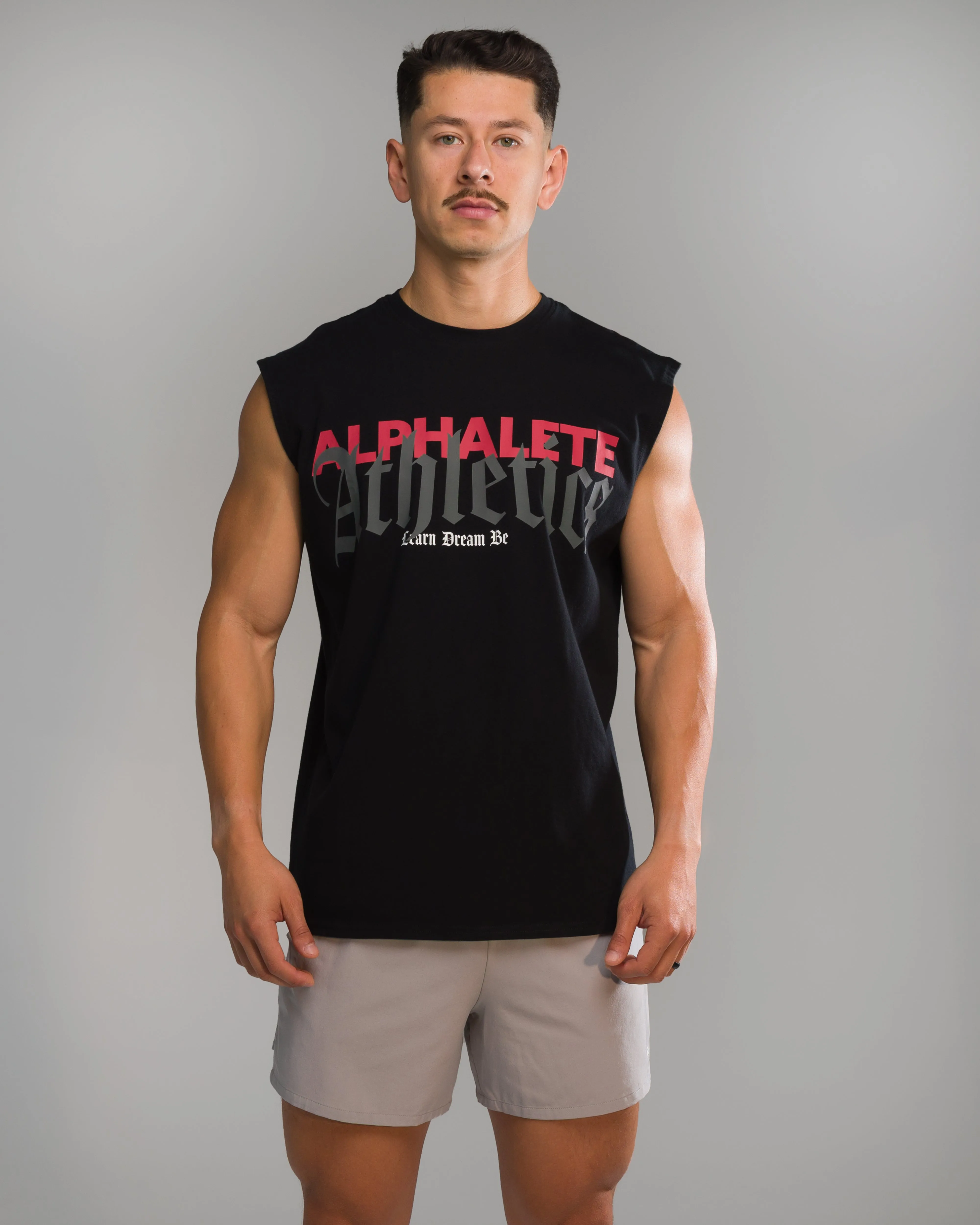 Dark Haven Cut Off - Black sold by Alphalete