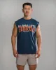 Dark Haven Cut Off - Varsity Blue sold by Alphalete
