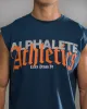 Dark Haven Cut Off - Varsity Blue sold by Alphalete