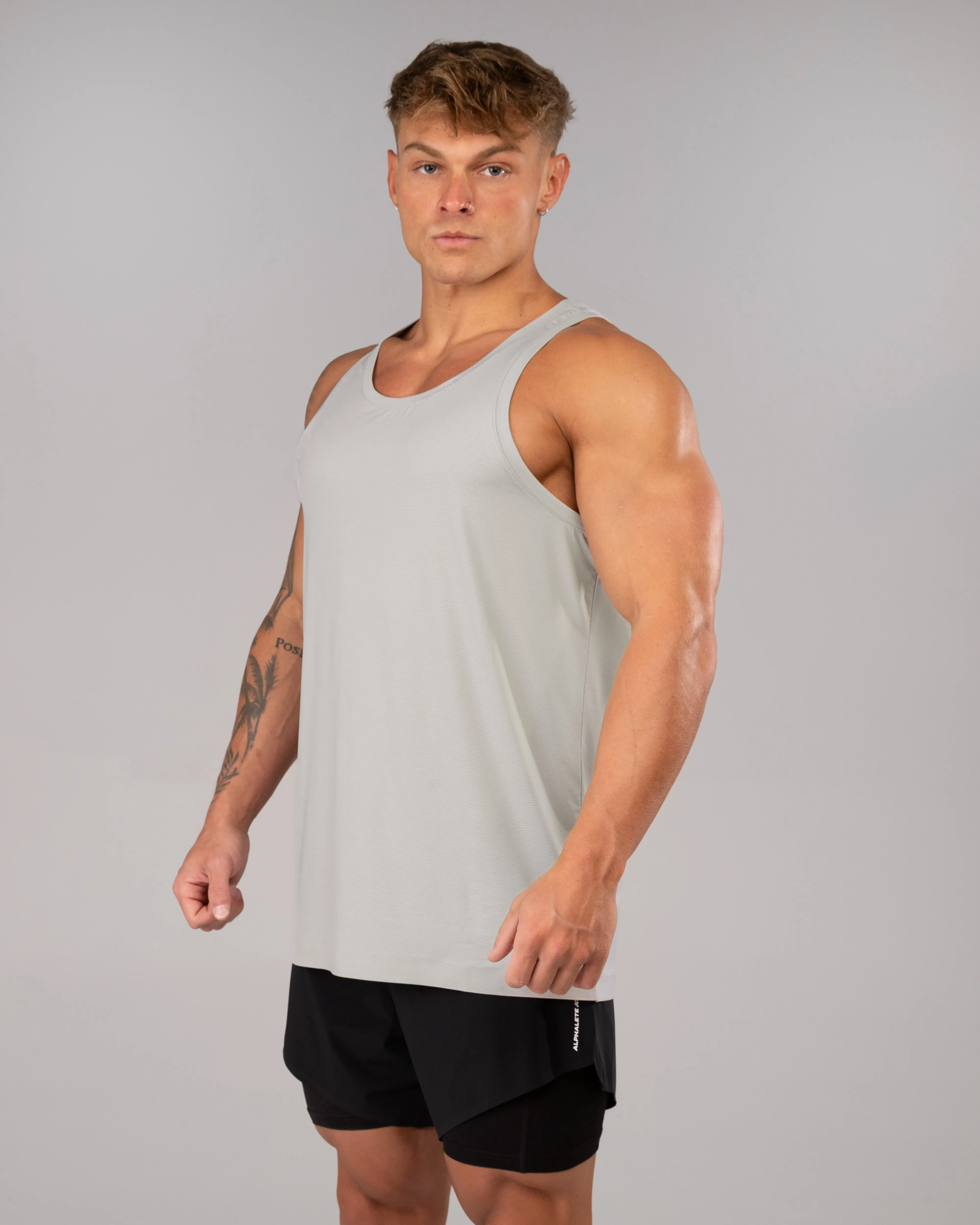 Racer Tank - Cloud sold by Alphalete product image thumbnail 2