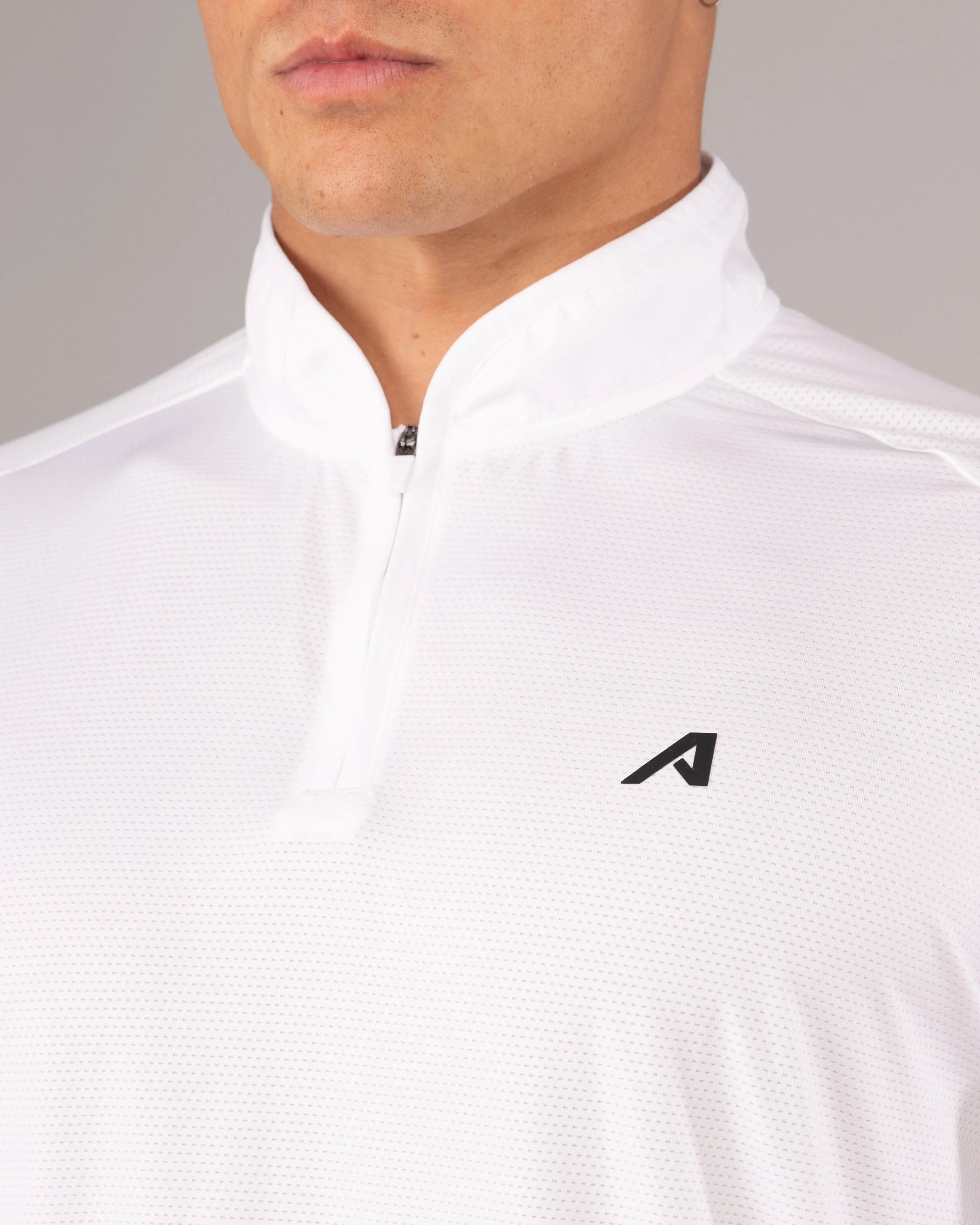 Racer Quarter Zip - White sold by Alphalete product image thumbnail 5
