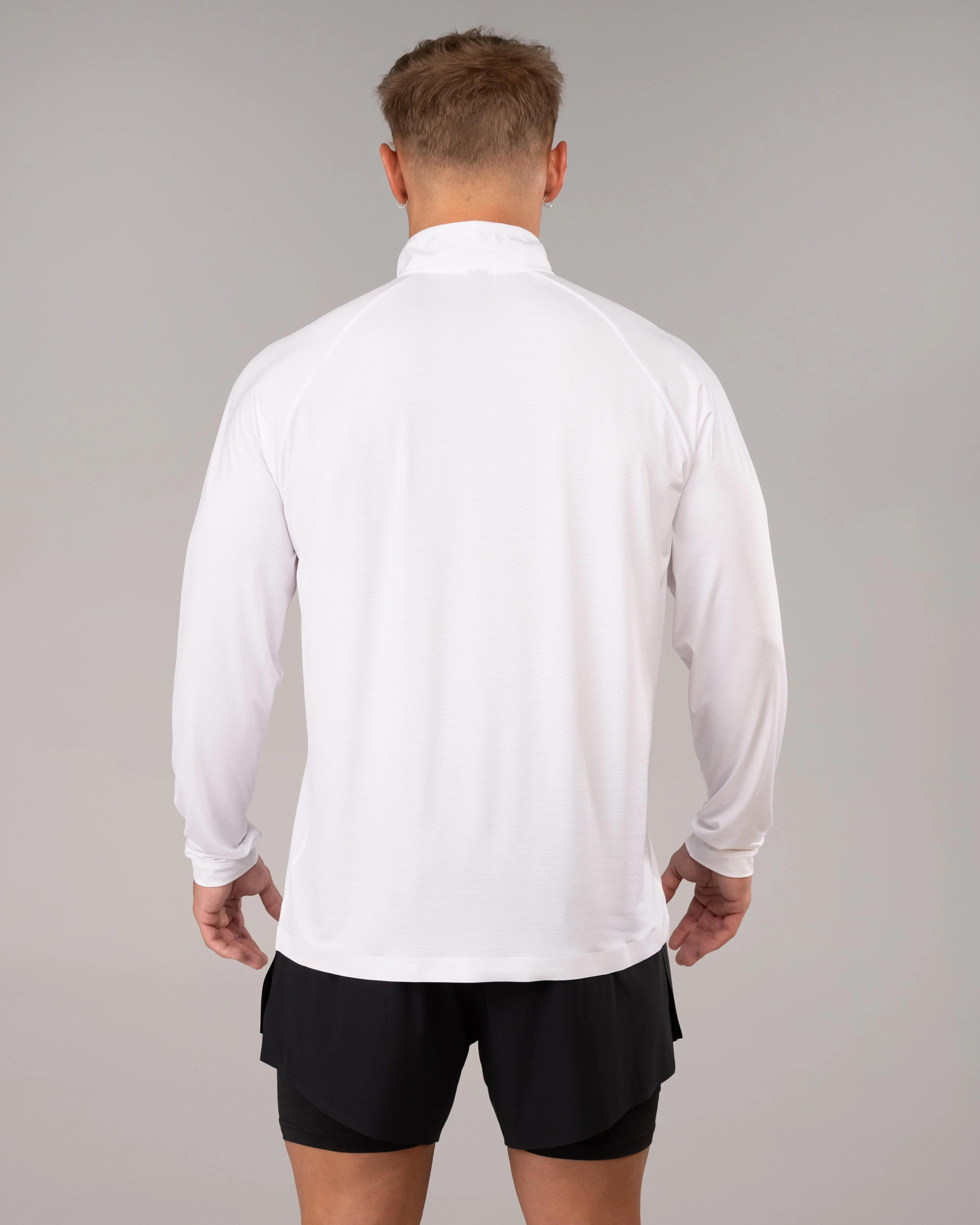 Racer Quarter Zip - White sold by Alphalete product image thumbnail 3