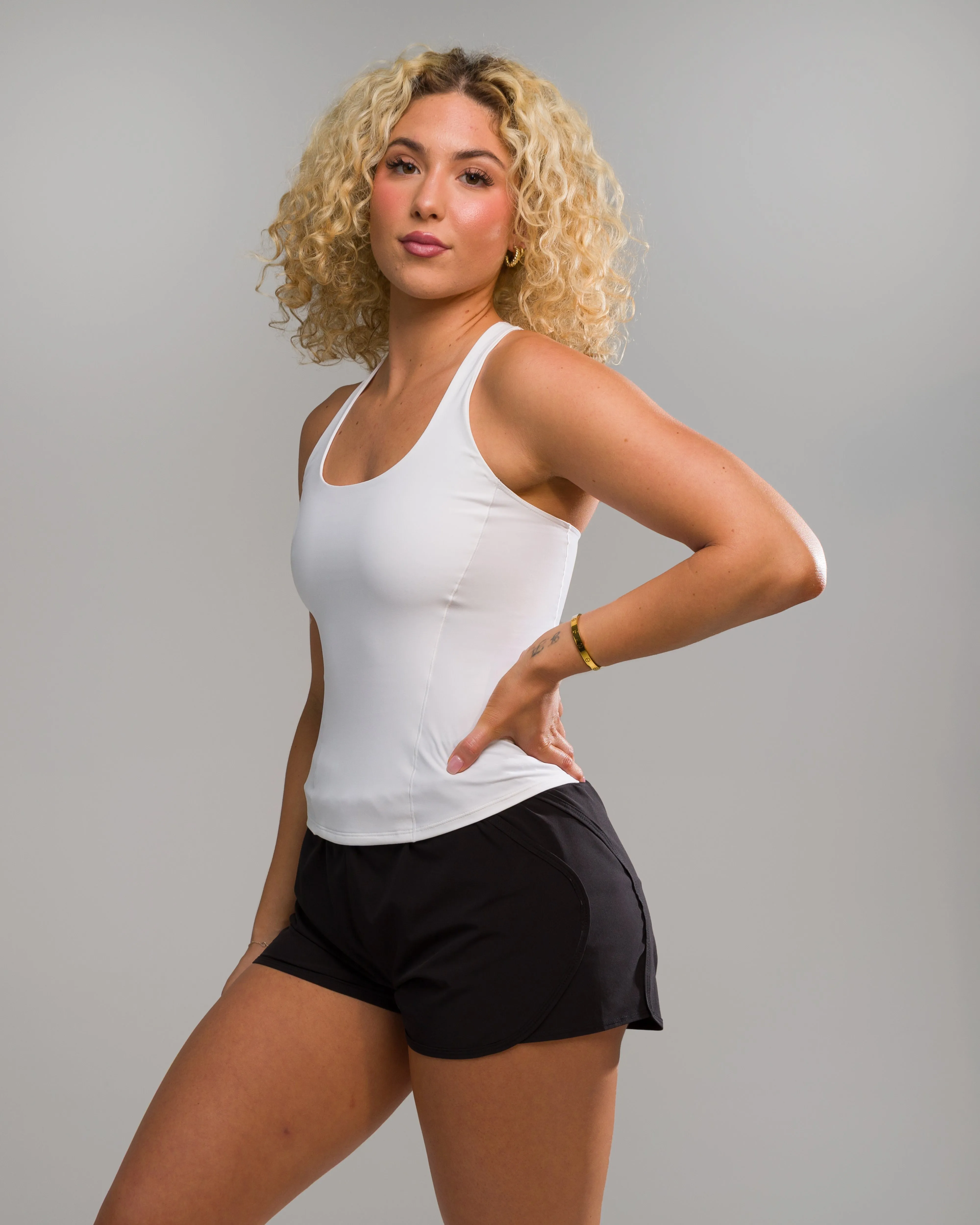 Flex Tank Long - White sold by Alphalete product image thumbnail 2