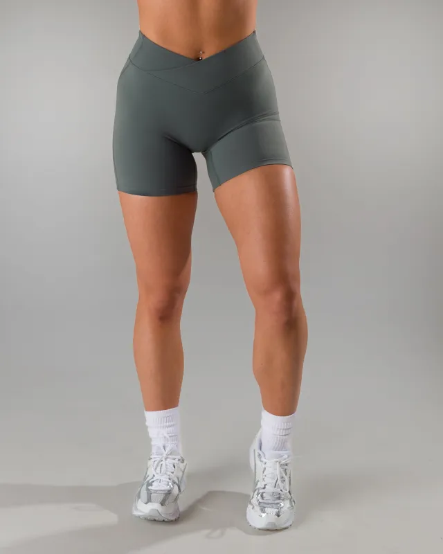 Wrap Short - Dark Navy sold by Alphalete