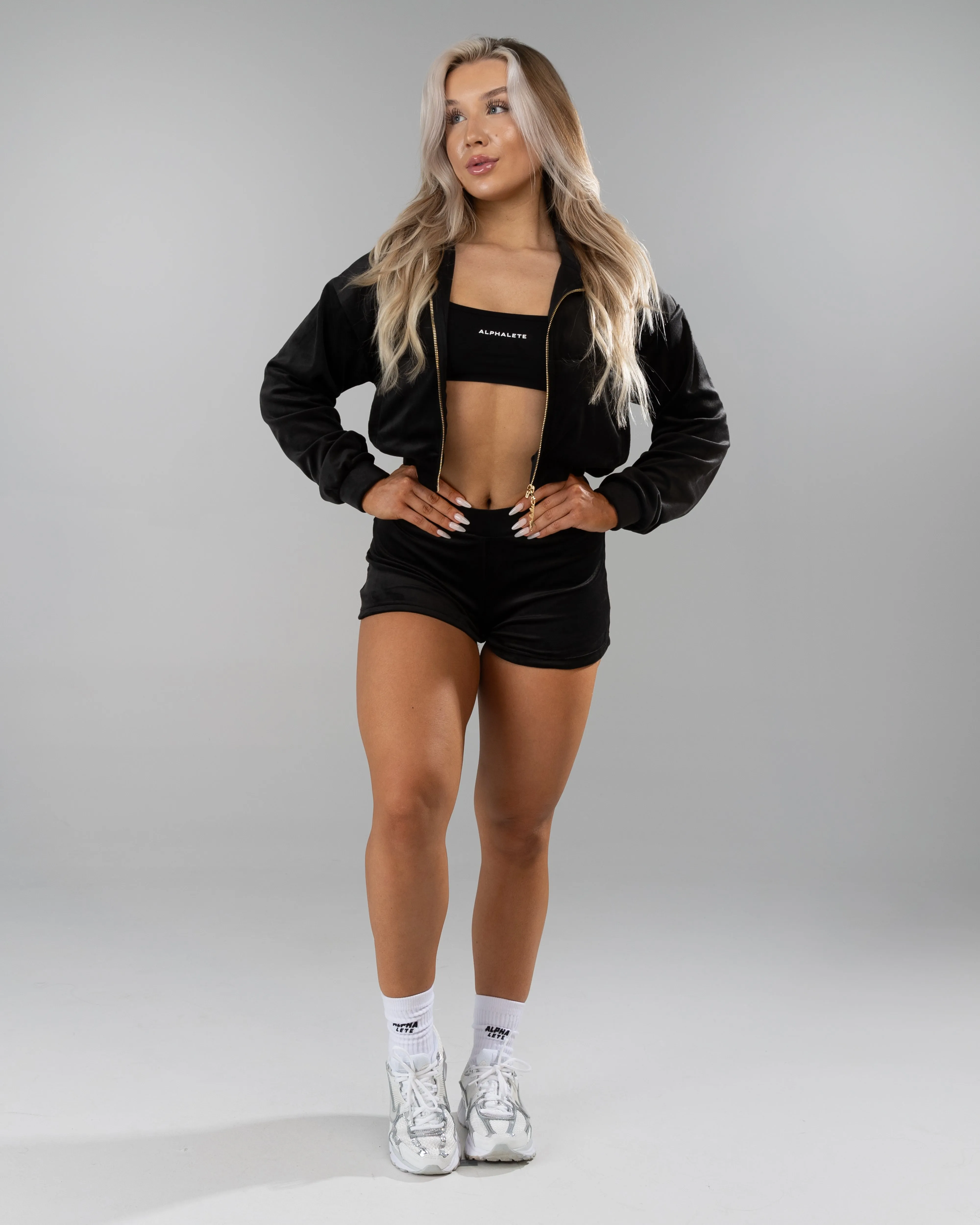 Velour Short - Black sold by Alphalete product image thumbnail 4