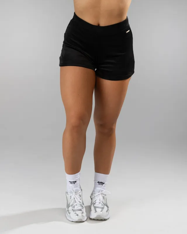 Velour Short - Black sold by Alphalete